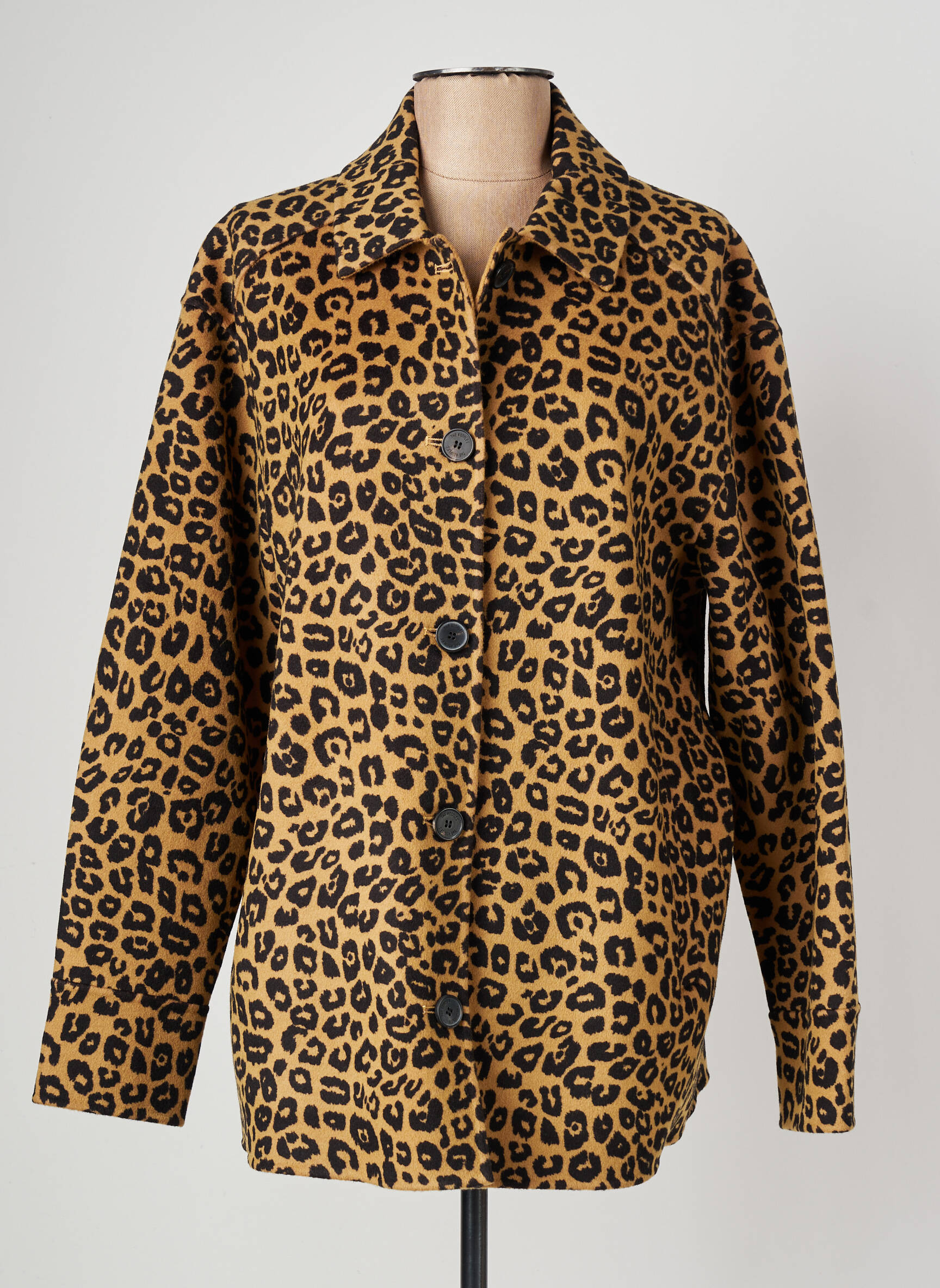 Palton lung multicolor THE KOOPLES femeie
