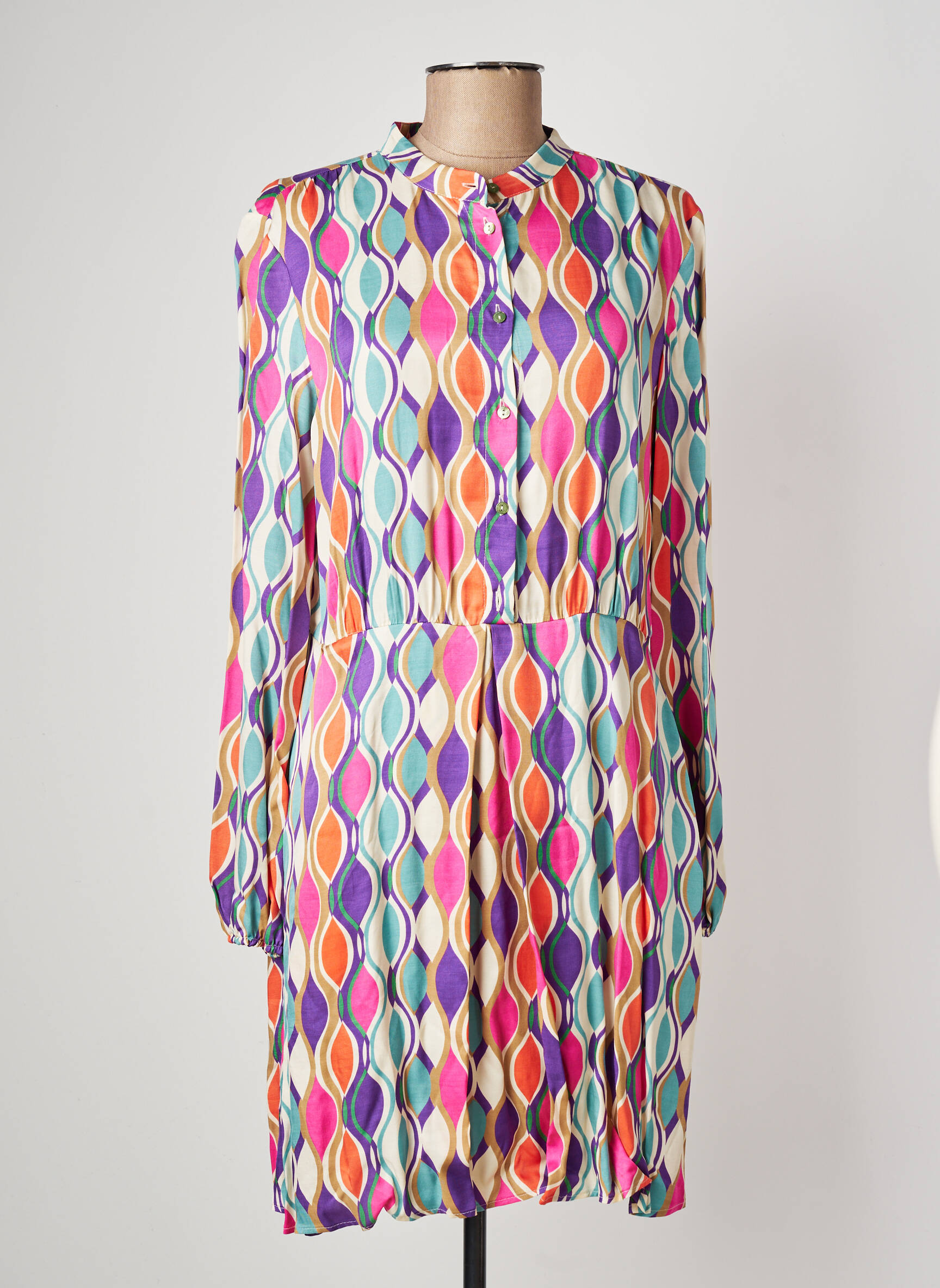 Rochie scurtă violet PENNYBLACK femeie