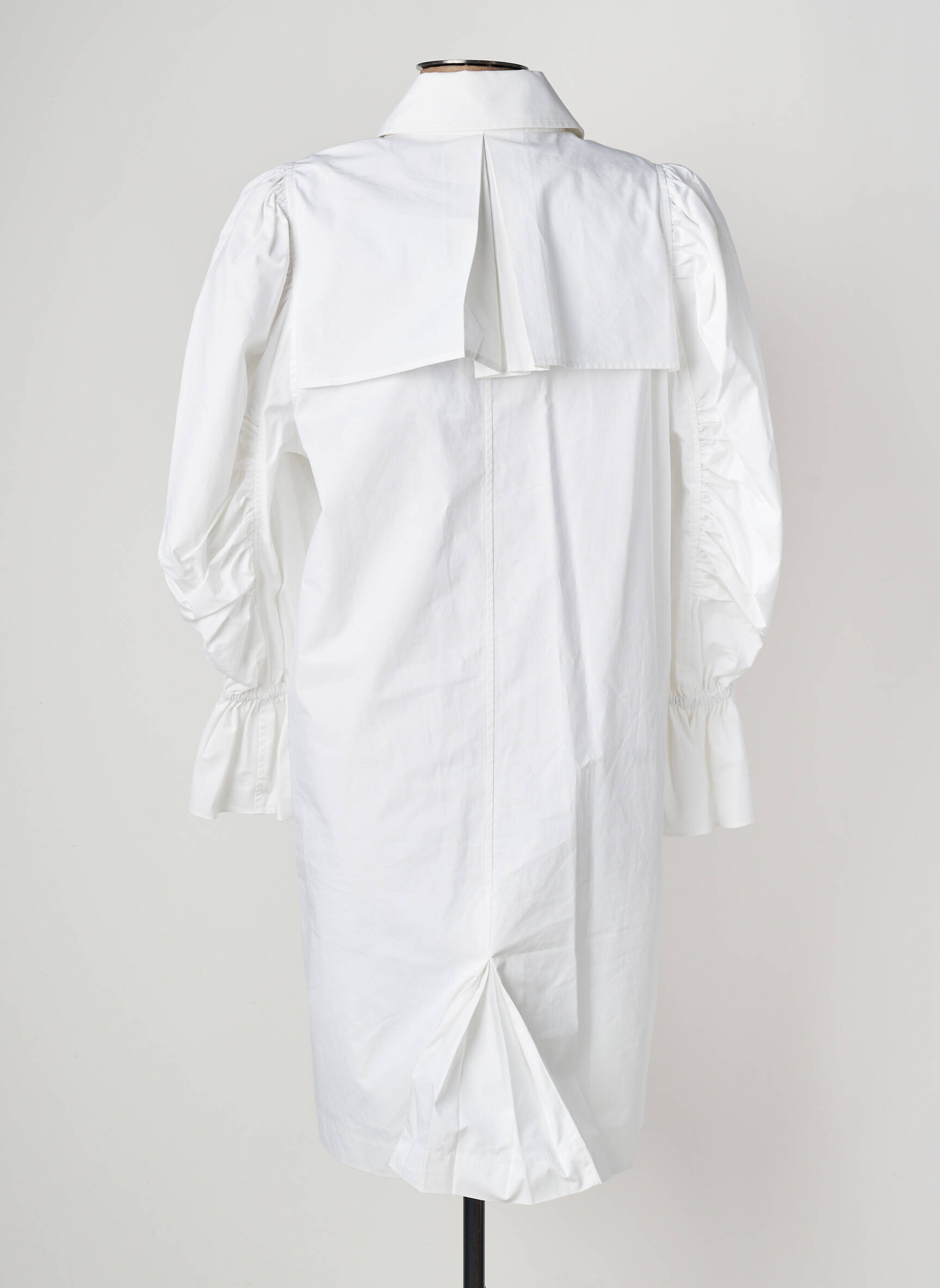 Rochie midi alb KARL LAGERFELD femeie