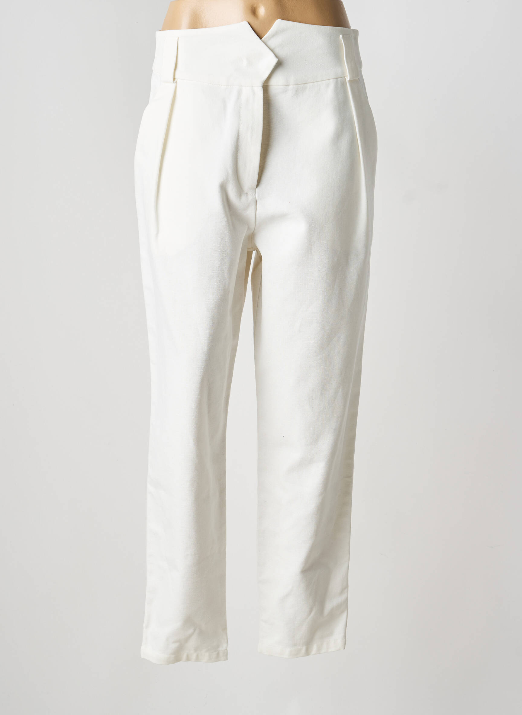 Pantalon drept bej COLLECTORS CLUB femeie