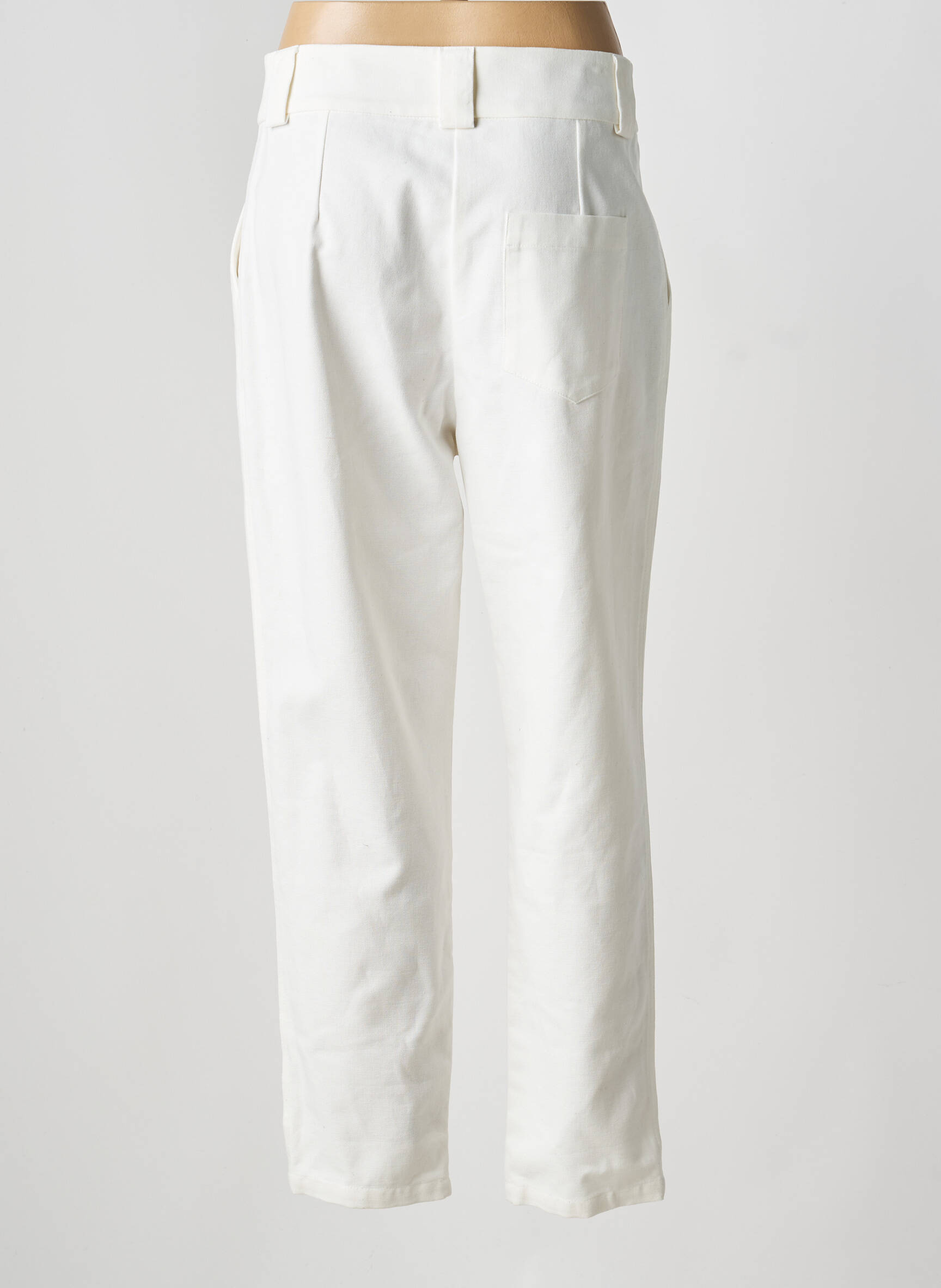 Pantalon drept bej COLLECTORS CLUB femeie