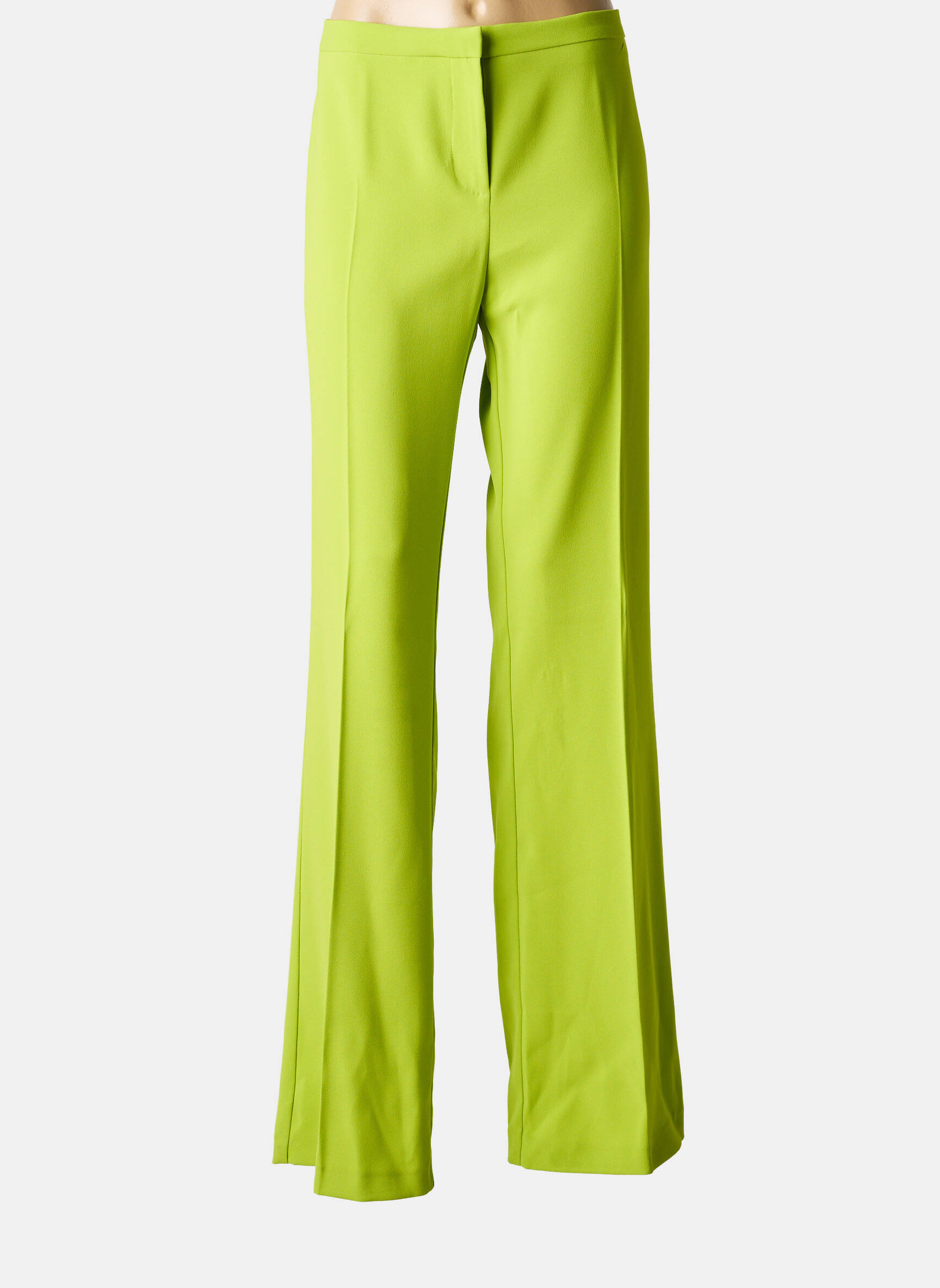 Pantalon larg galben PINKO femeie