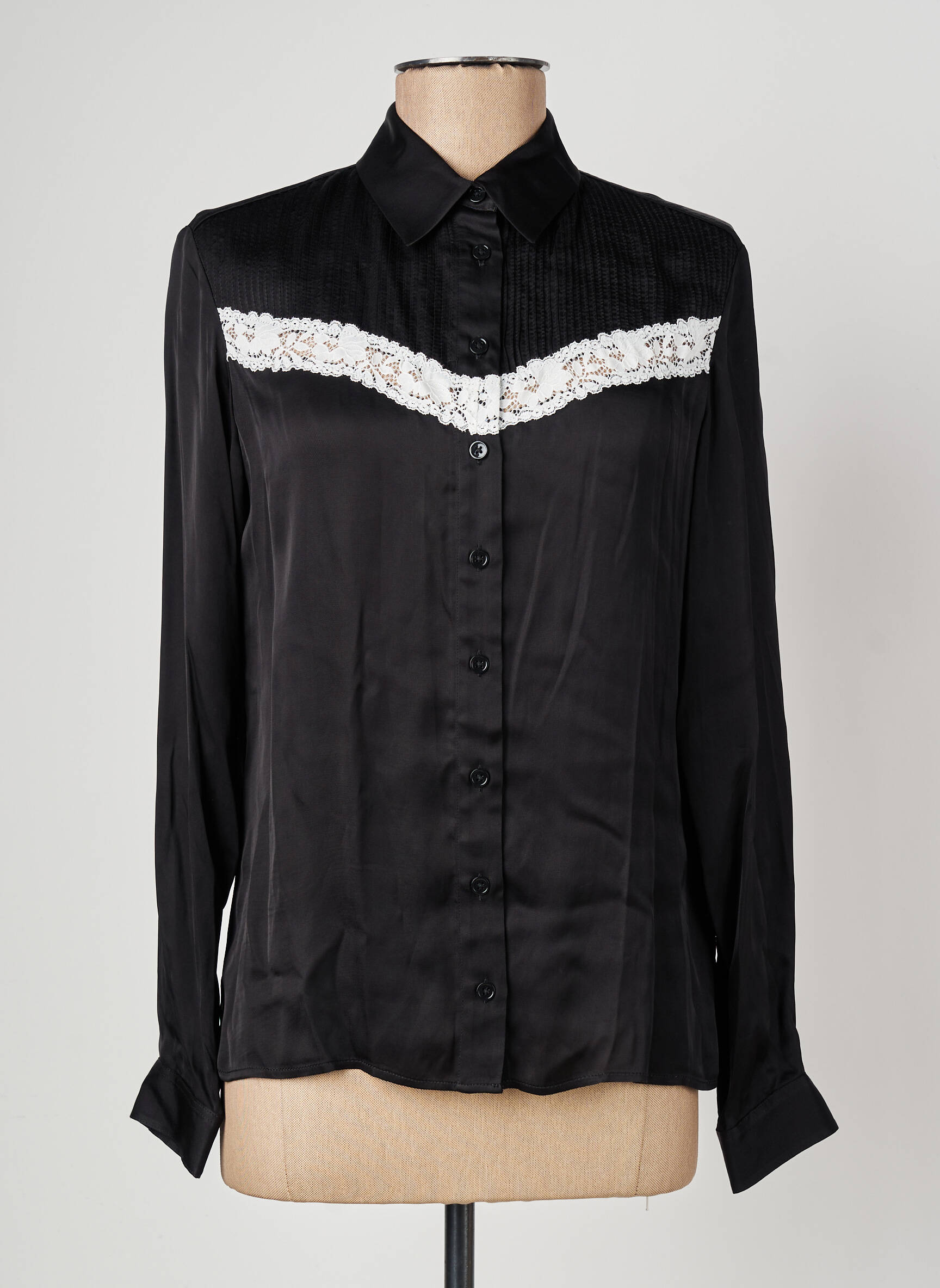 Cămașă cu mâneci lungi negru THE KOOPLES femeie