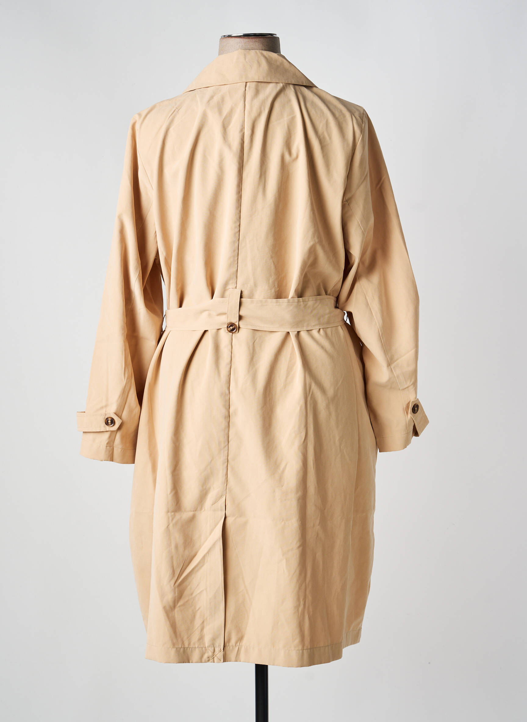 Trench maro EVOKED VILA femeie