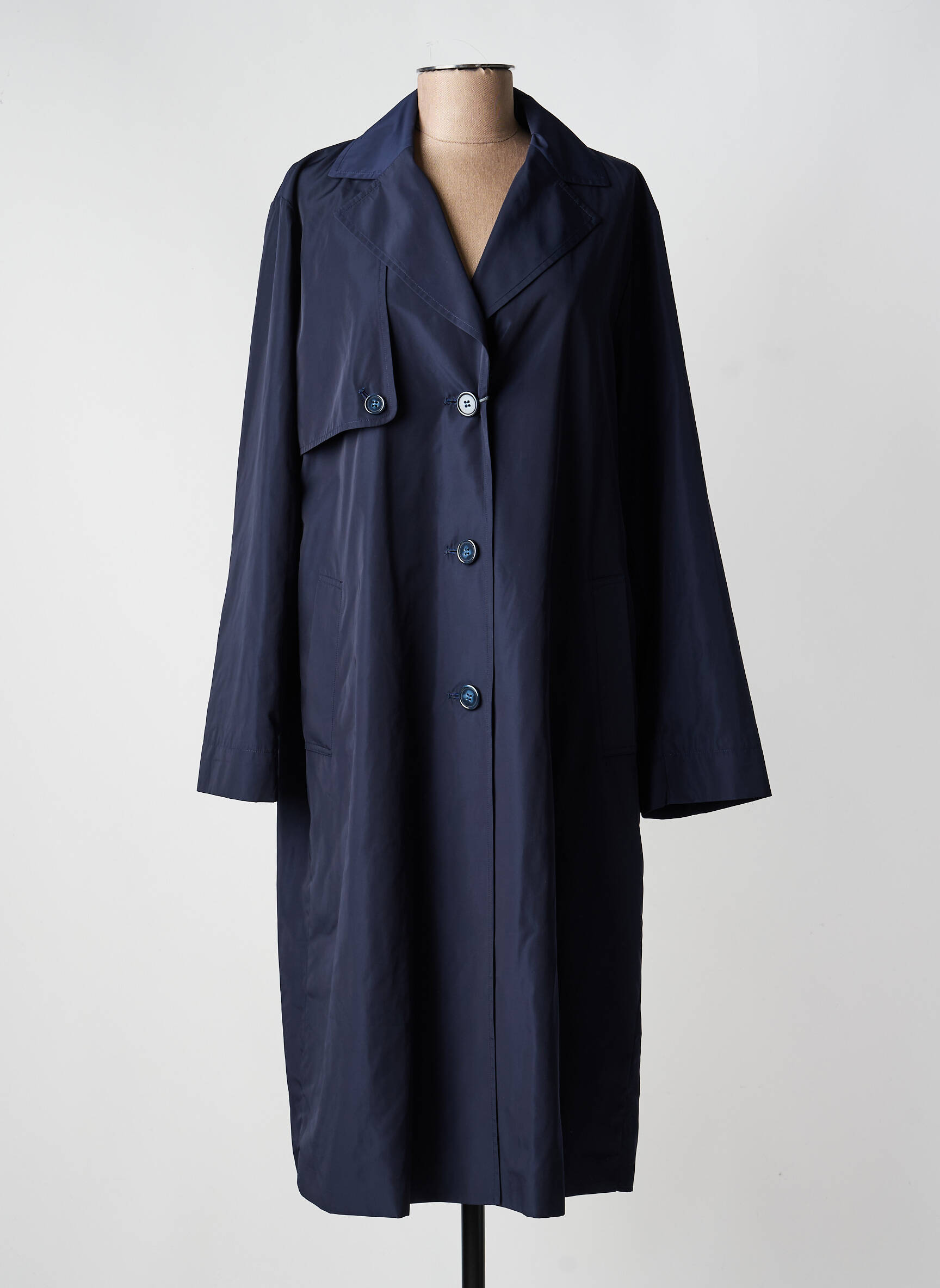 Trench negru PERSONA BY MARINA RINALDI femeie