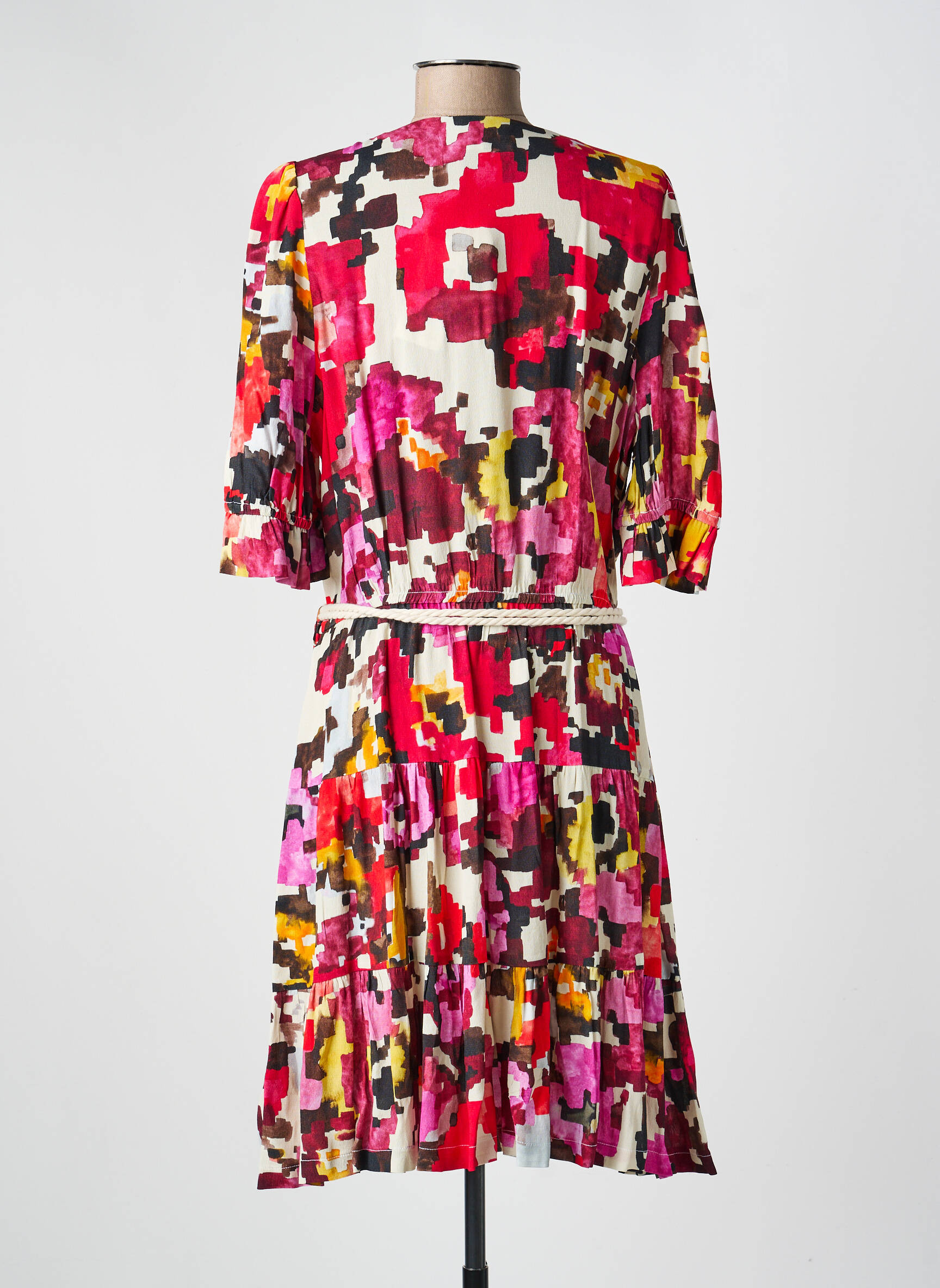 Rochie lungă multicolor LA PETITE FRANCAISE femeie