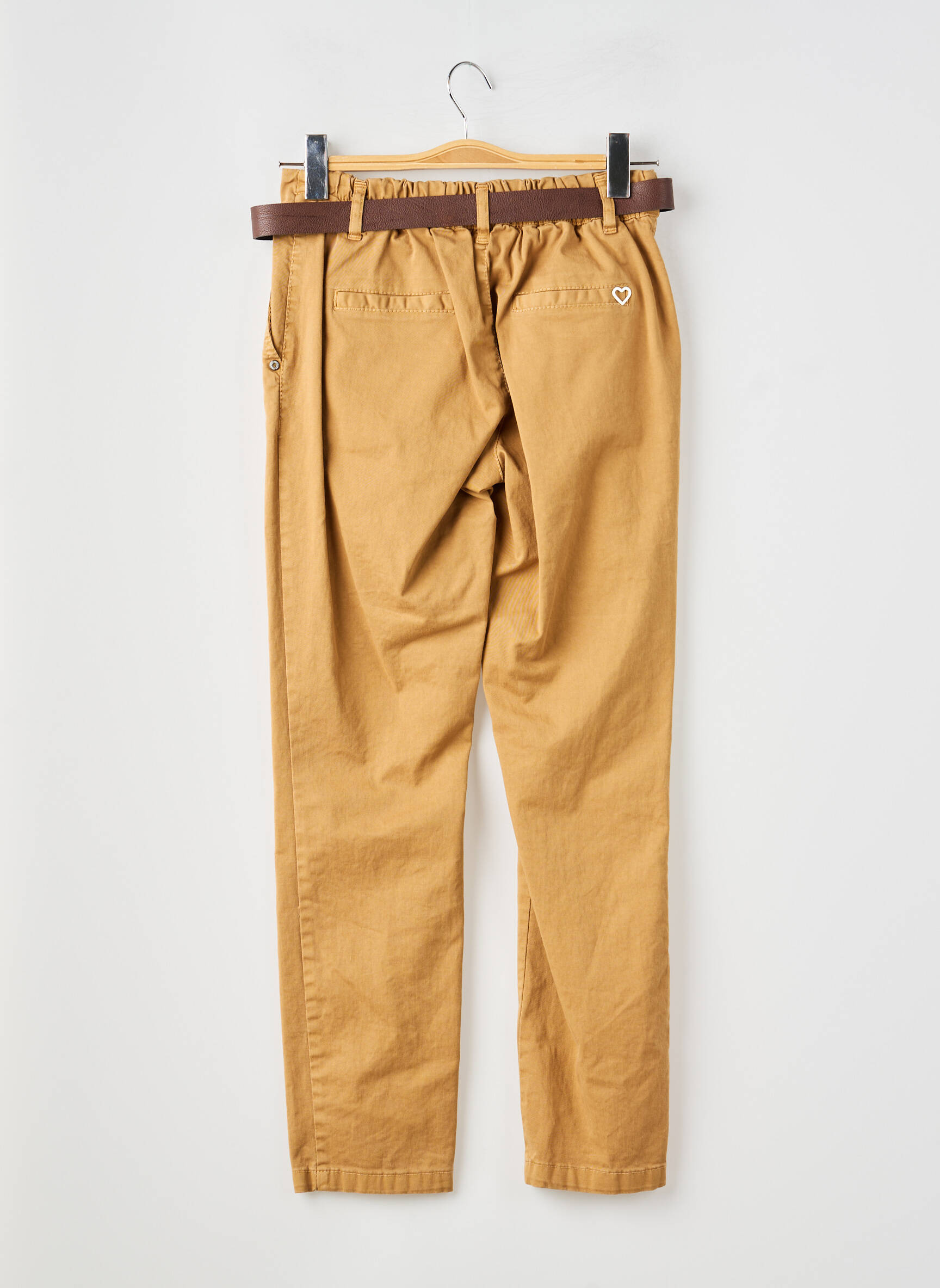 Pantalon slim maro PLEASE femeie