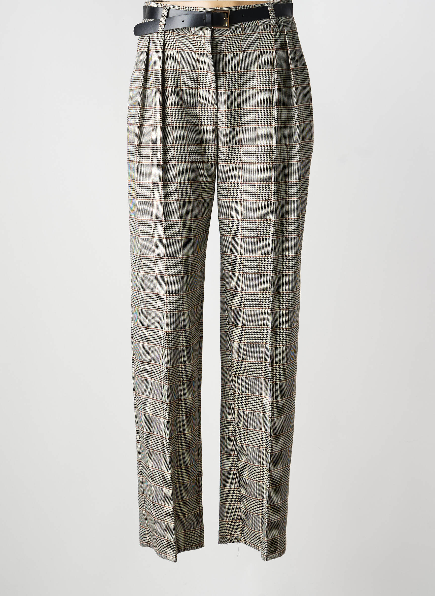Pantalon larg maro IMPERIAL femeie