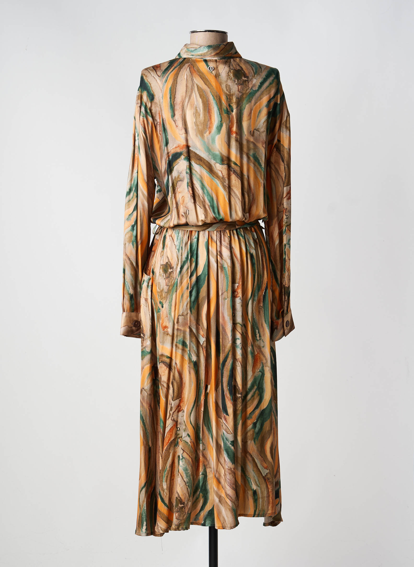Rochie lungă multicolor PLEASE femeie