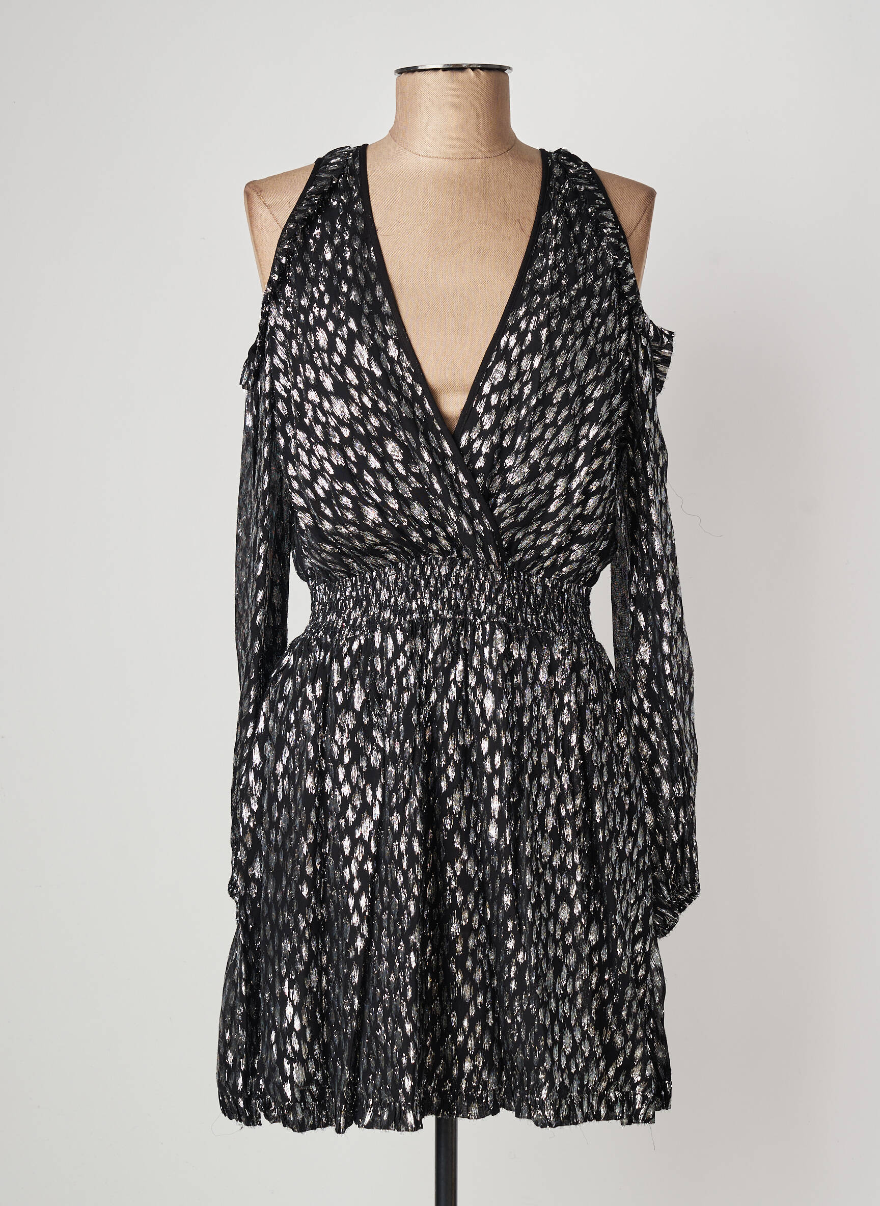 Rochie scurtă gri THE KOOPLES femeie