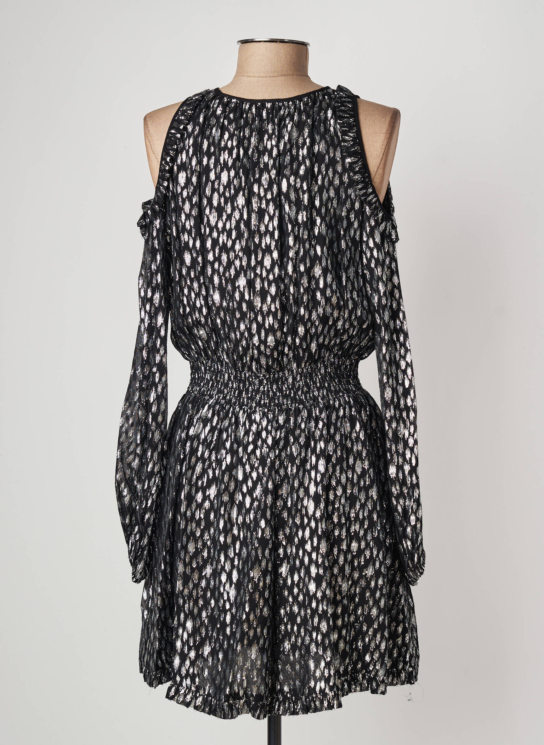 Rochie scurtă gri THE KOOPLES femeie