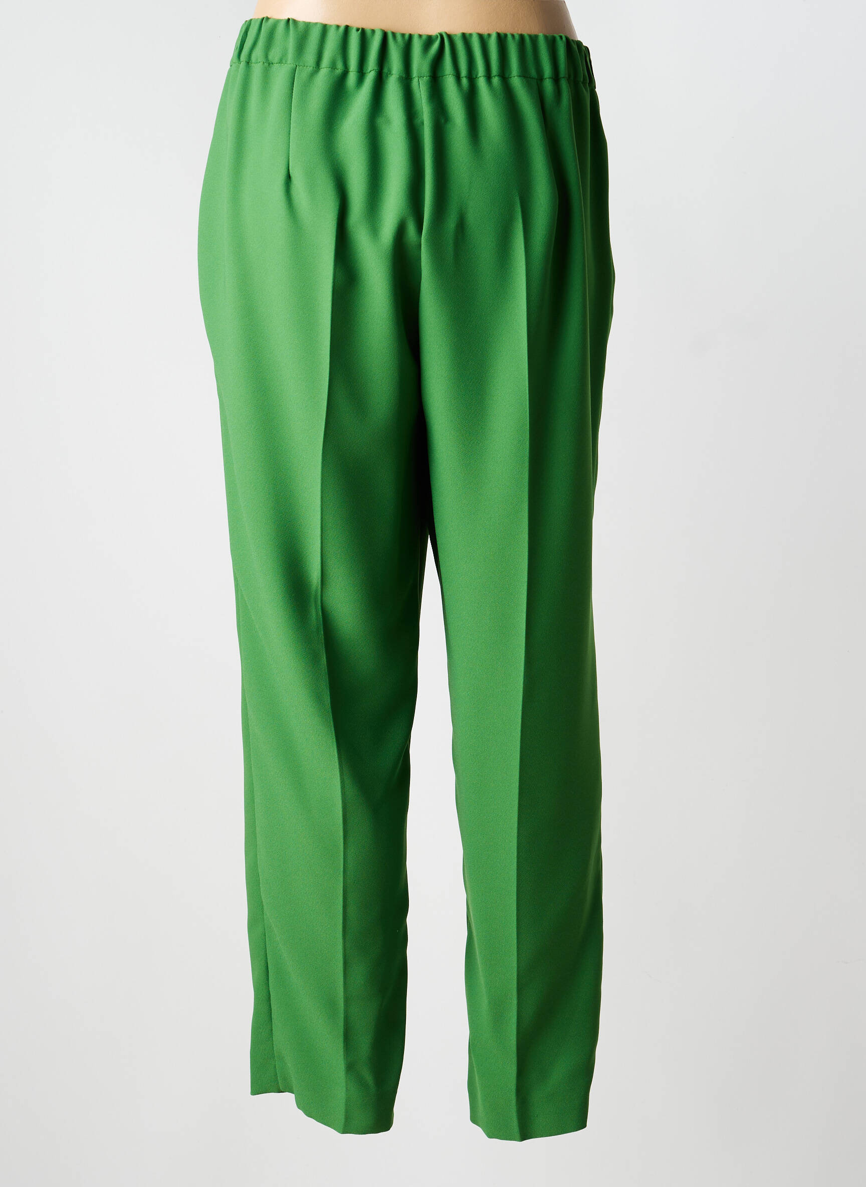 Pantalon drept verde PERSONA BY MARINA RINALDI femeie