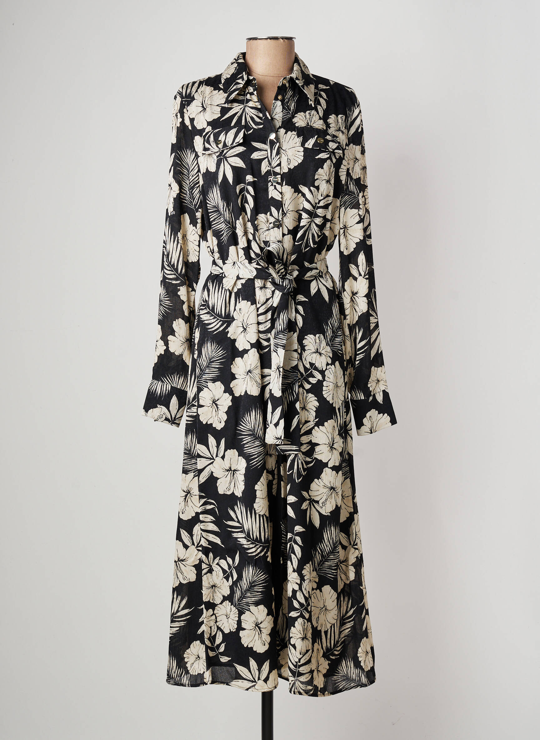 Rochie midi negru PINKO femeie