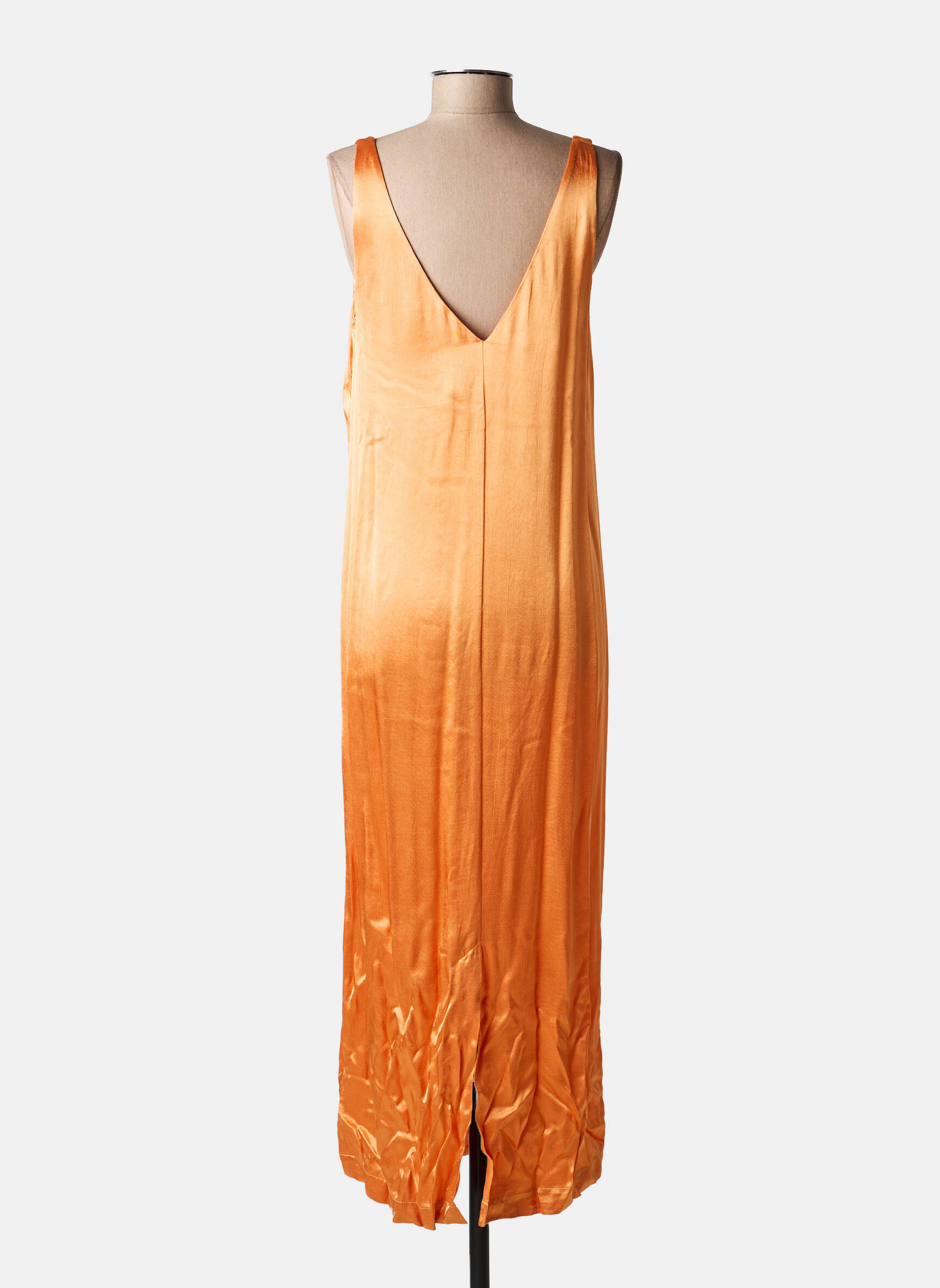 Rochie lungă portocalie COLLECTORS CLUB femeie