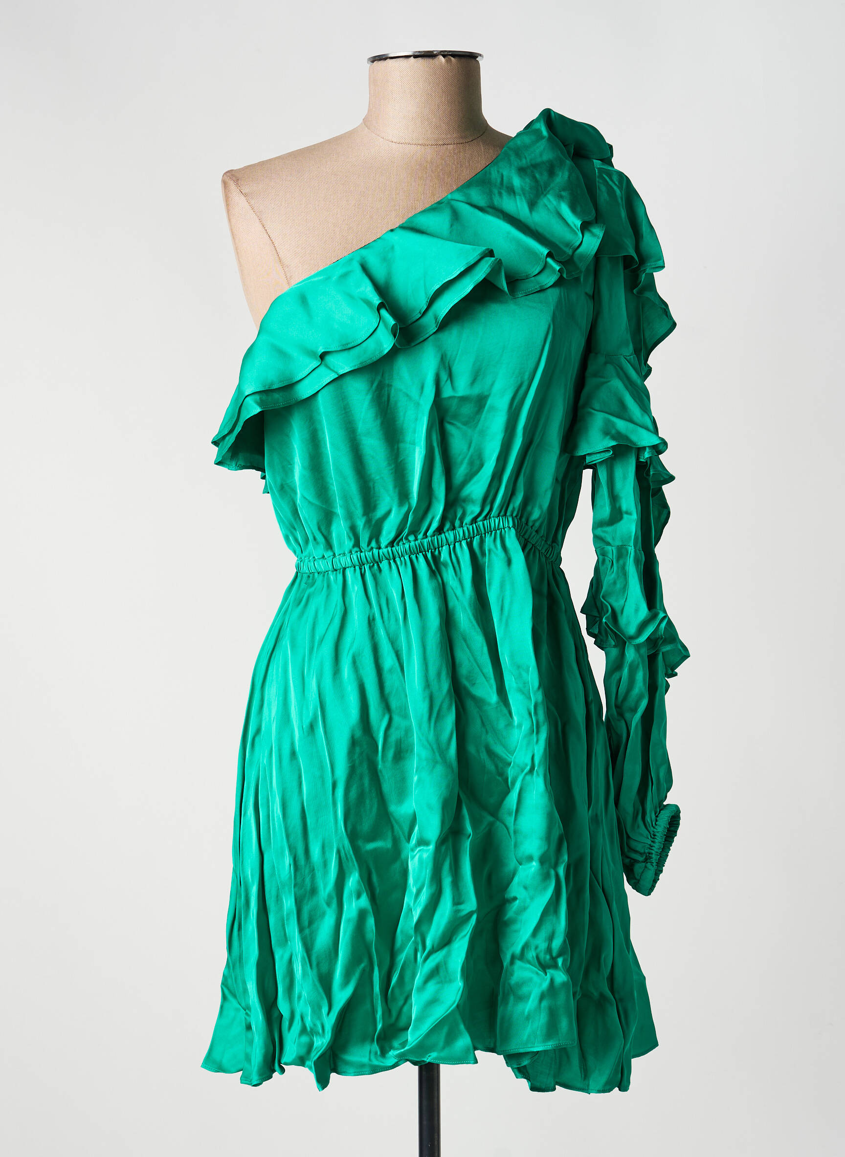 Rochie scurtă verde THE KOOPLES femeie