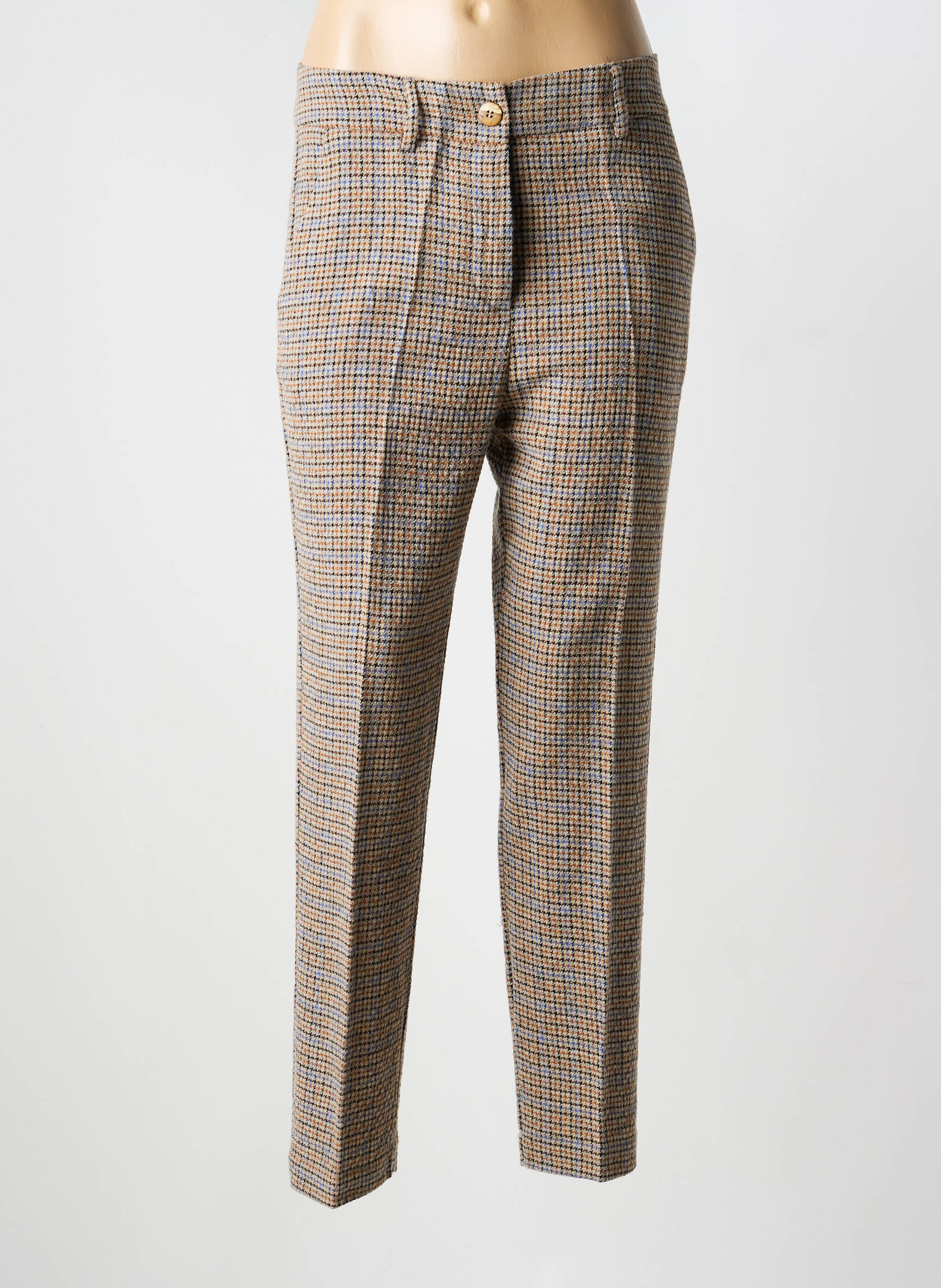 Pantalon drept maro MOMONI femeie