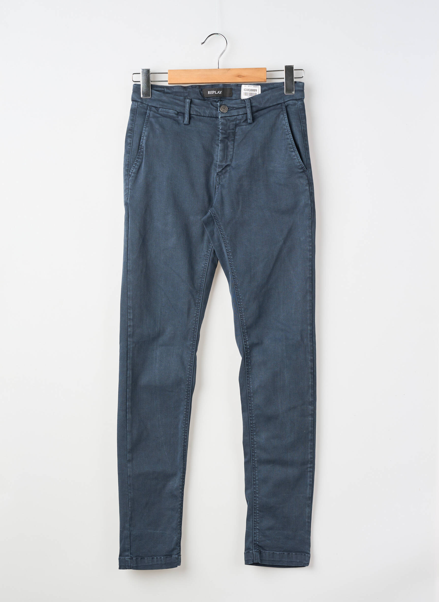 Pantalon chino albastru REPLAY bărbat