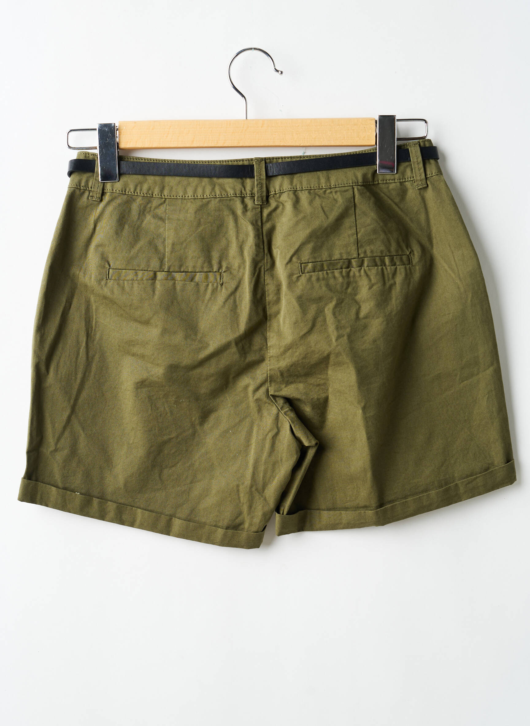 Șort verde închis VERO MODA femeie