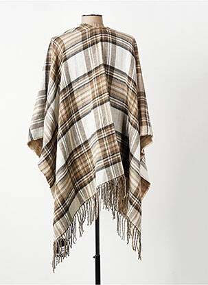 Poncho maro PIECES femeie