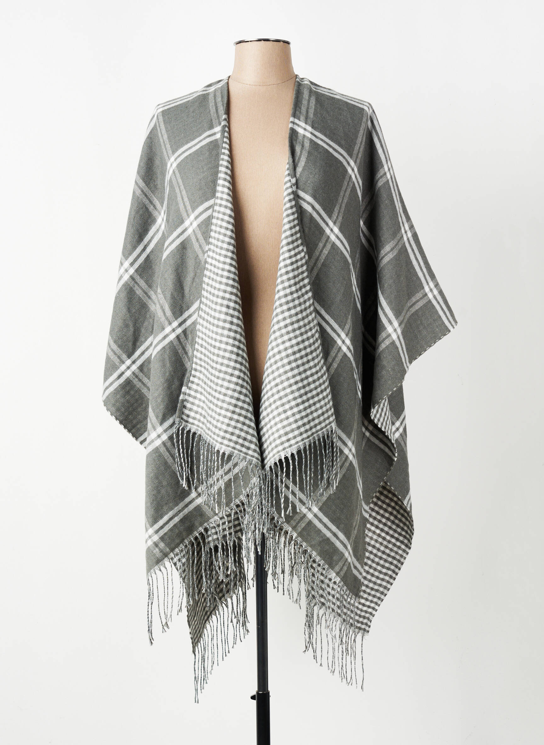 Poncho gri OPUS femeie