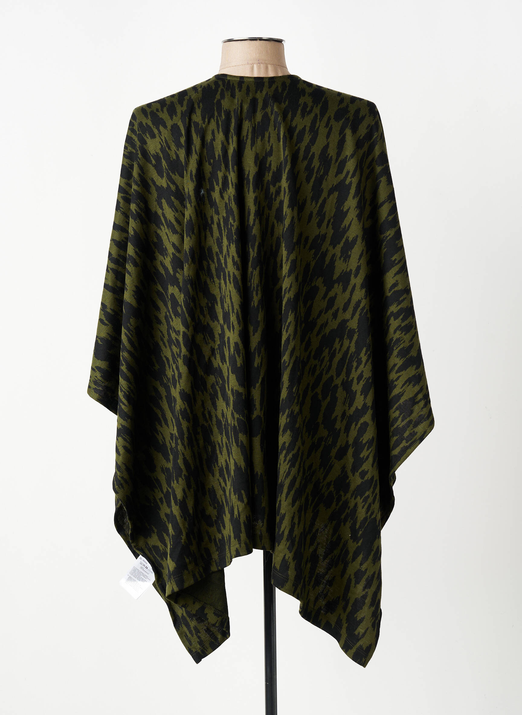 Poncho verde STREET ONE femeie