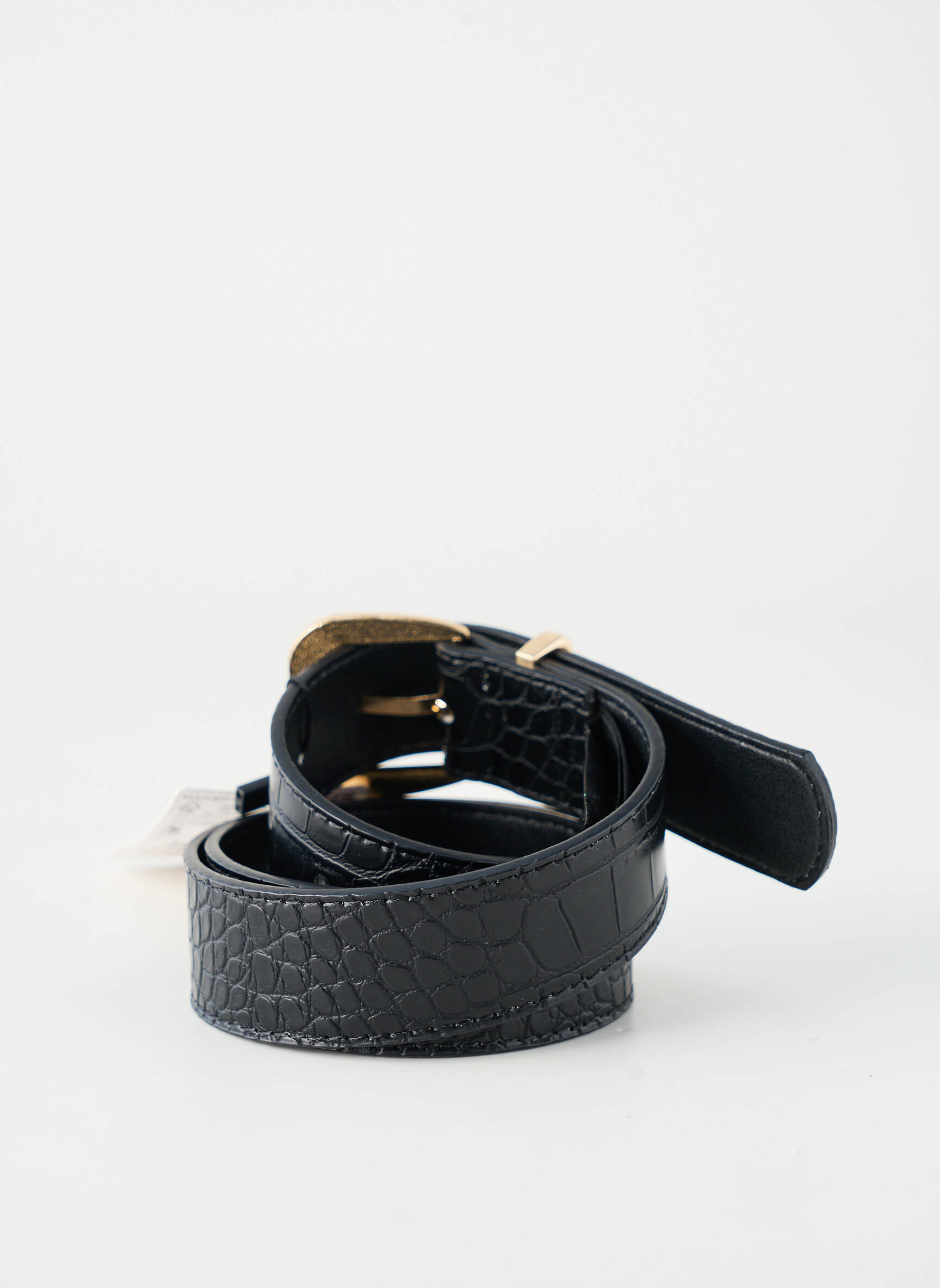 Curea negru MANGO femeie