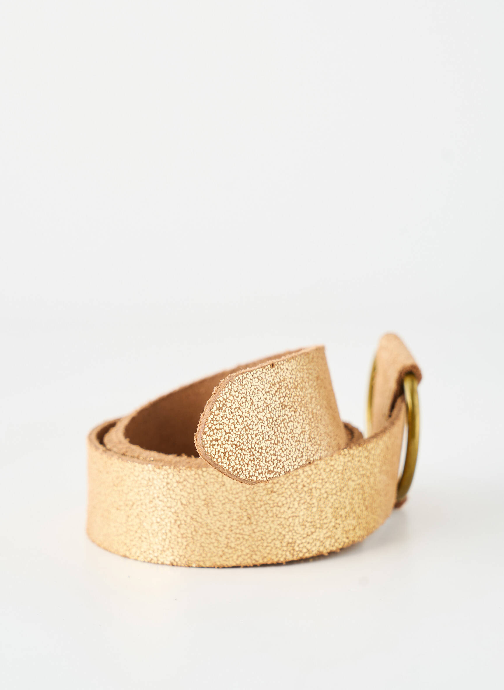 Curea auriu PIECES femeie