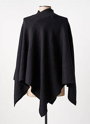 Poncho negru MORGAN femeie