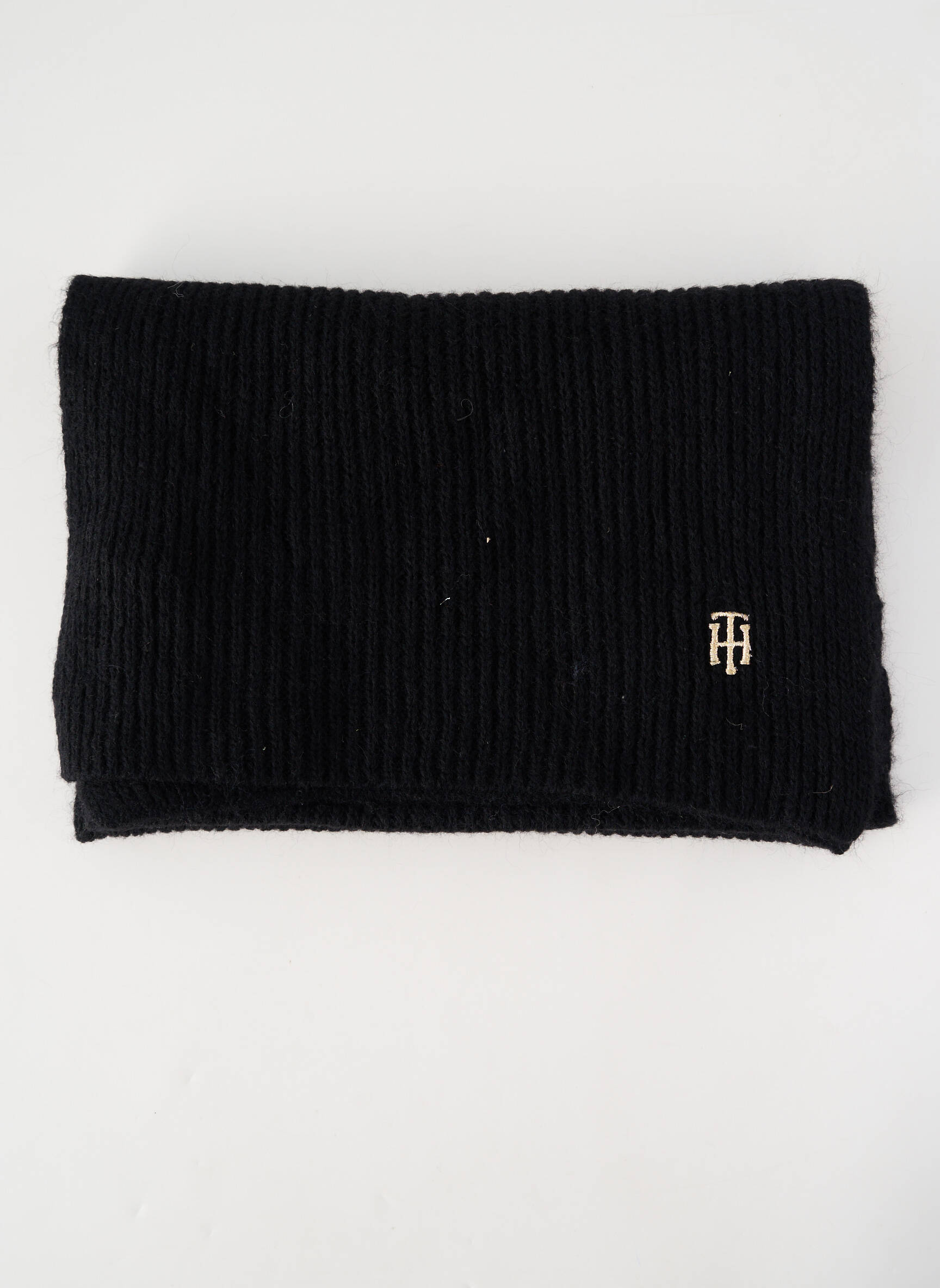 Eșarfă negru TOMMY HILFIGER femeie