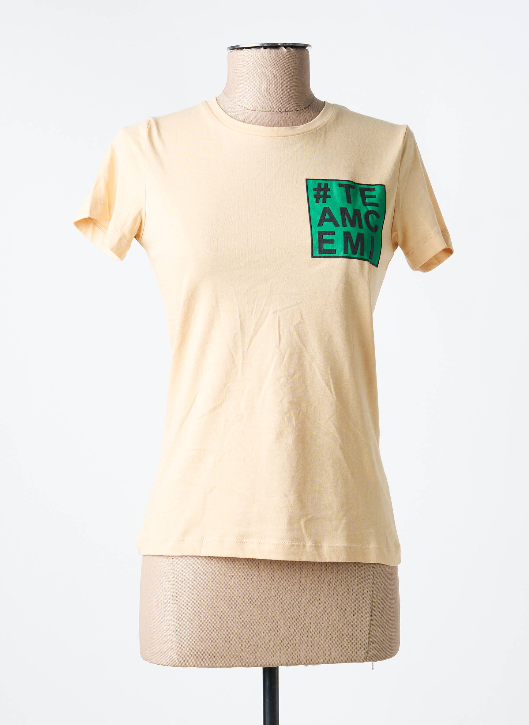 Tricou bej CEMI femeie