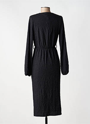 Rochie midi mâneci 3/4 mâneci 3/4 negru VERO MODA femeie