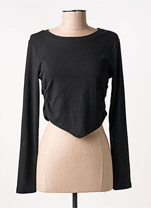 Tricou mâneci lungi mâneci lungi negru ONLY femeie