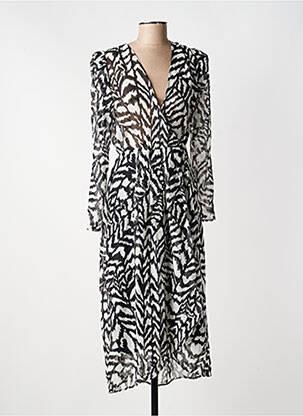 Rochie midi negru MORGAN femeie