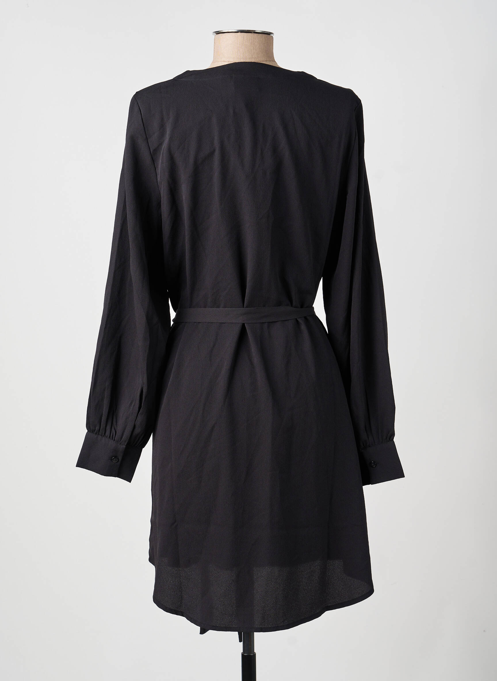 Rochie scurtă mâneci lungi mâneci lungi negru VILA femeie