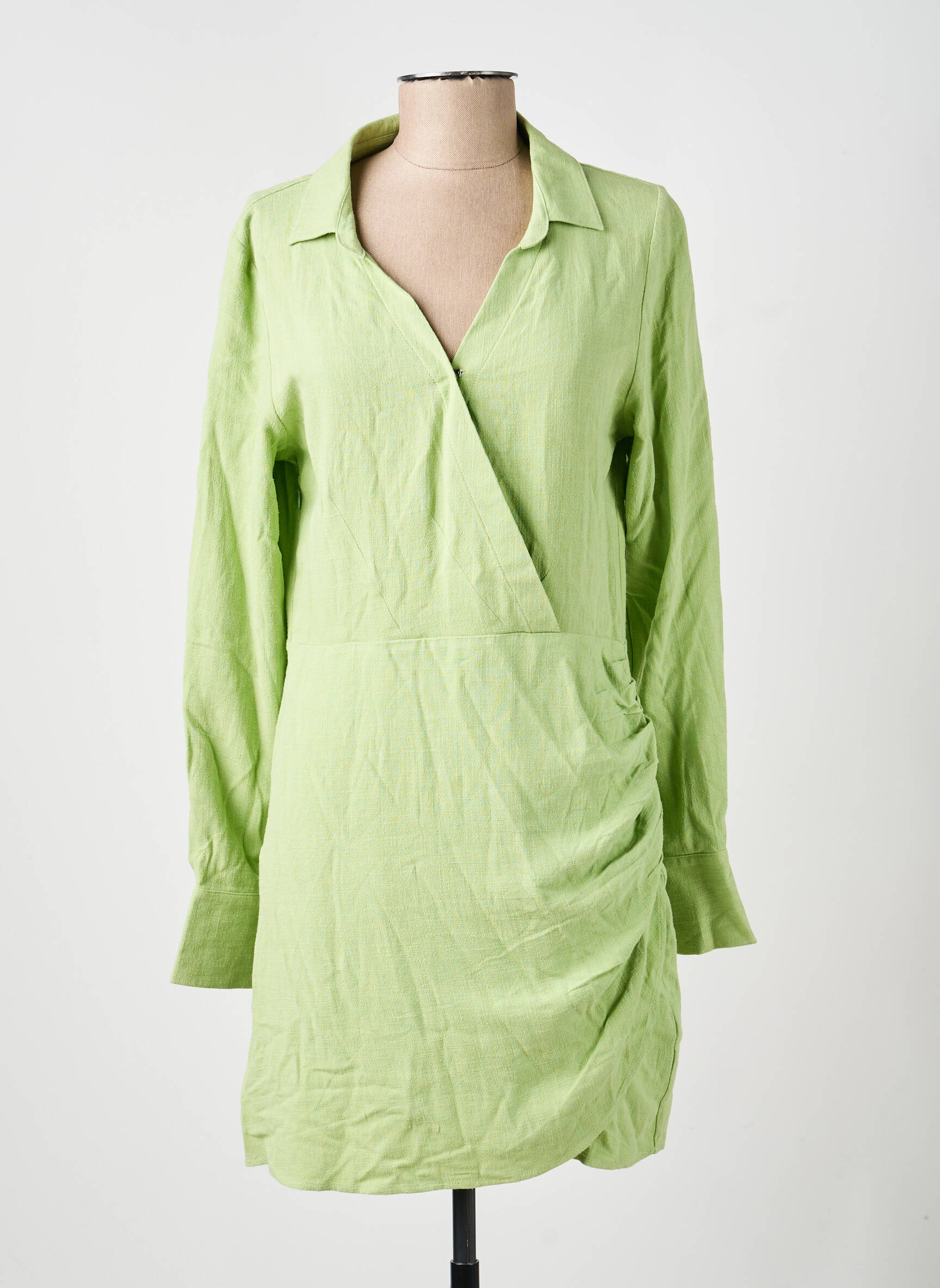 Rochie scurtă verde 24 COLOURS femeie