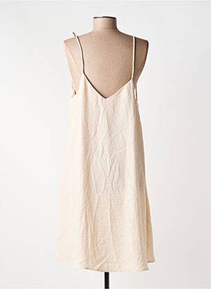 Rochie scurtă bej JACQUELINE DE YONG femeie