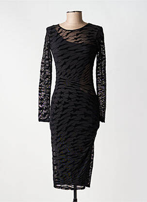 Rochie lungă negru TALLY WEIJL femeie