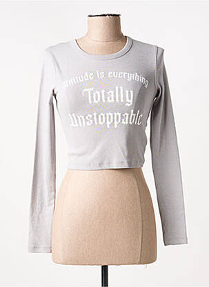 Tricou gri TALLY WEIJL femeie