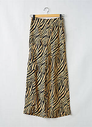 Pantalon larg maro MANGO femeie