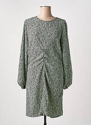 Rochie scurtă mâneci lungi mâneci lungi verde ONLY femeie
