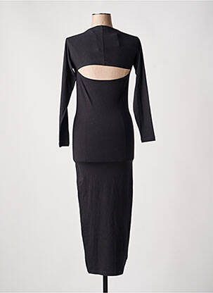 Rochie lungă negru JJXX femeie