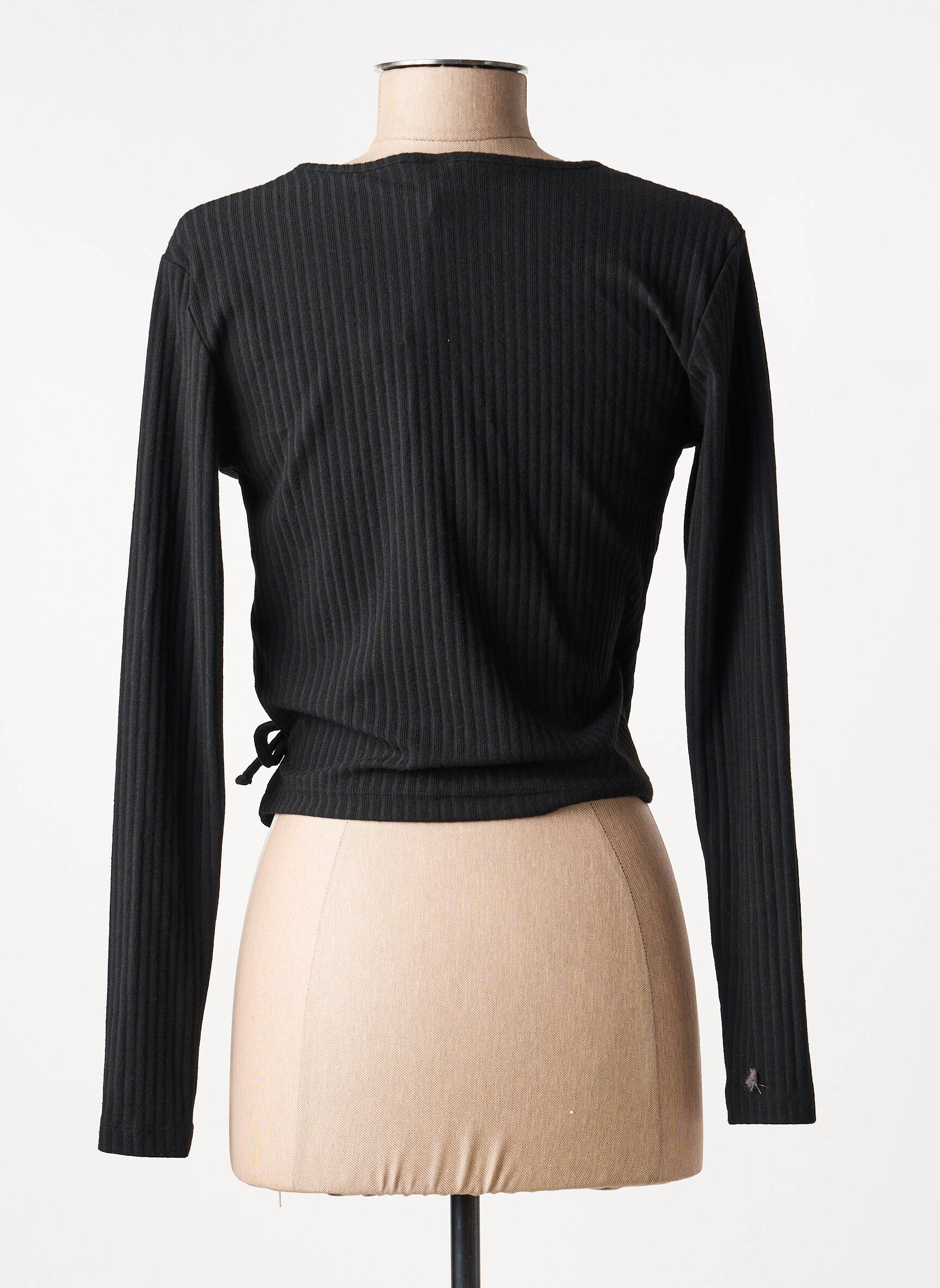 Cardigan petrecut mâneci lungi negru ONLY femeie