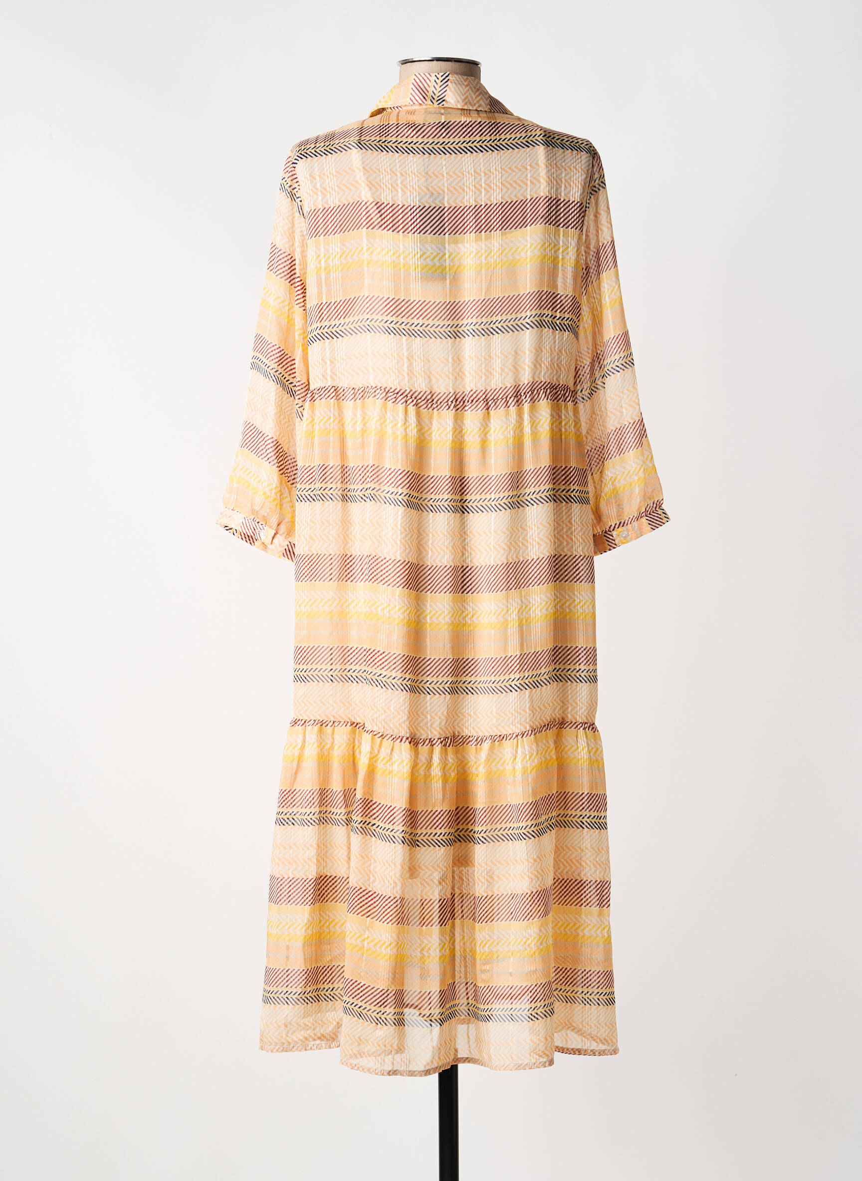 Rochie lungă portocalie VERO MODA femeie