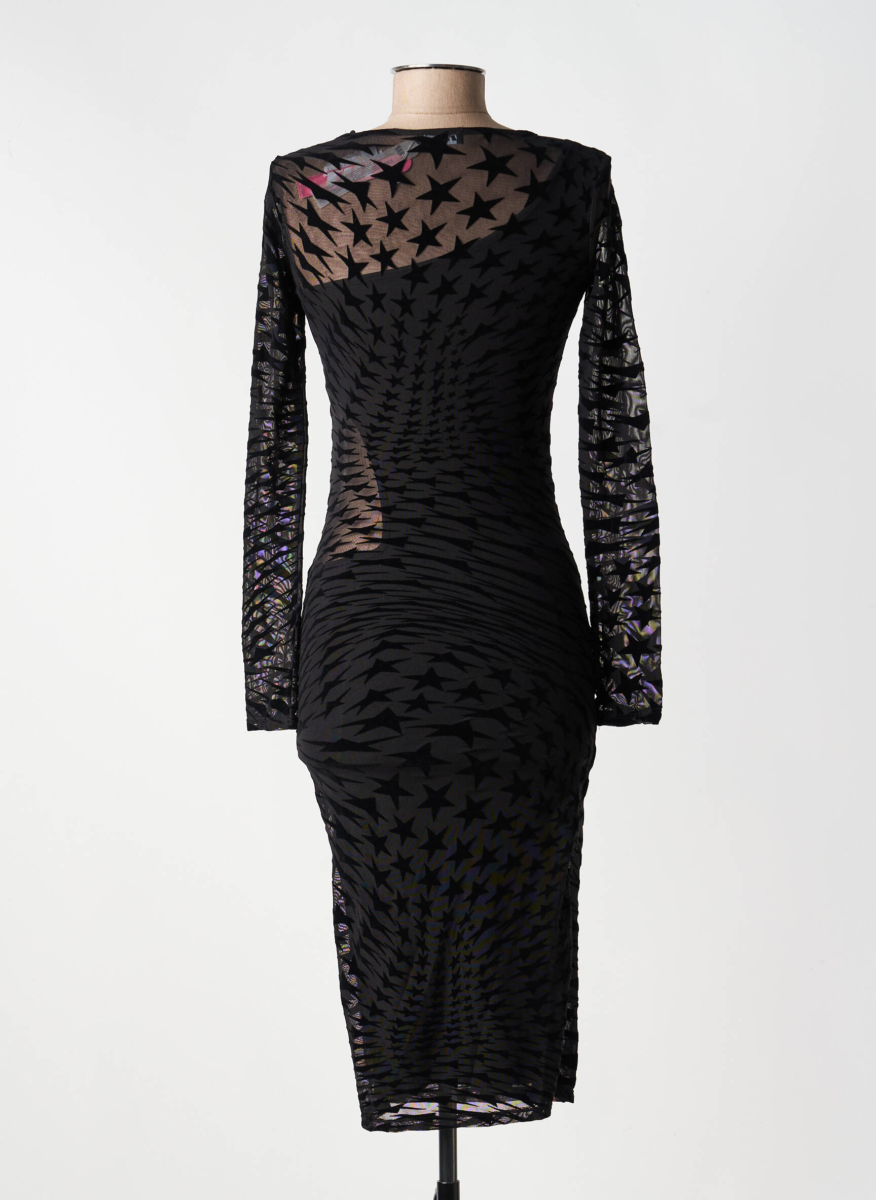 Rochie lungă negru TALLY WEIJL femeie