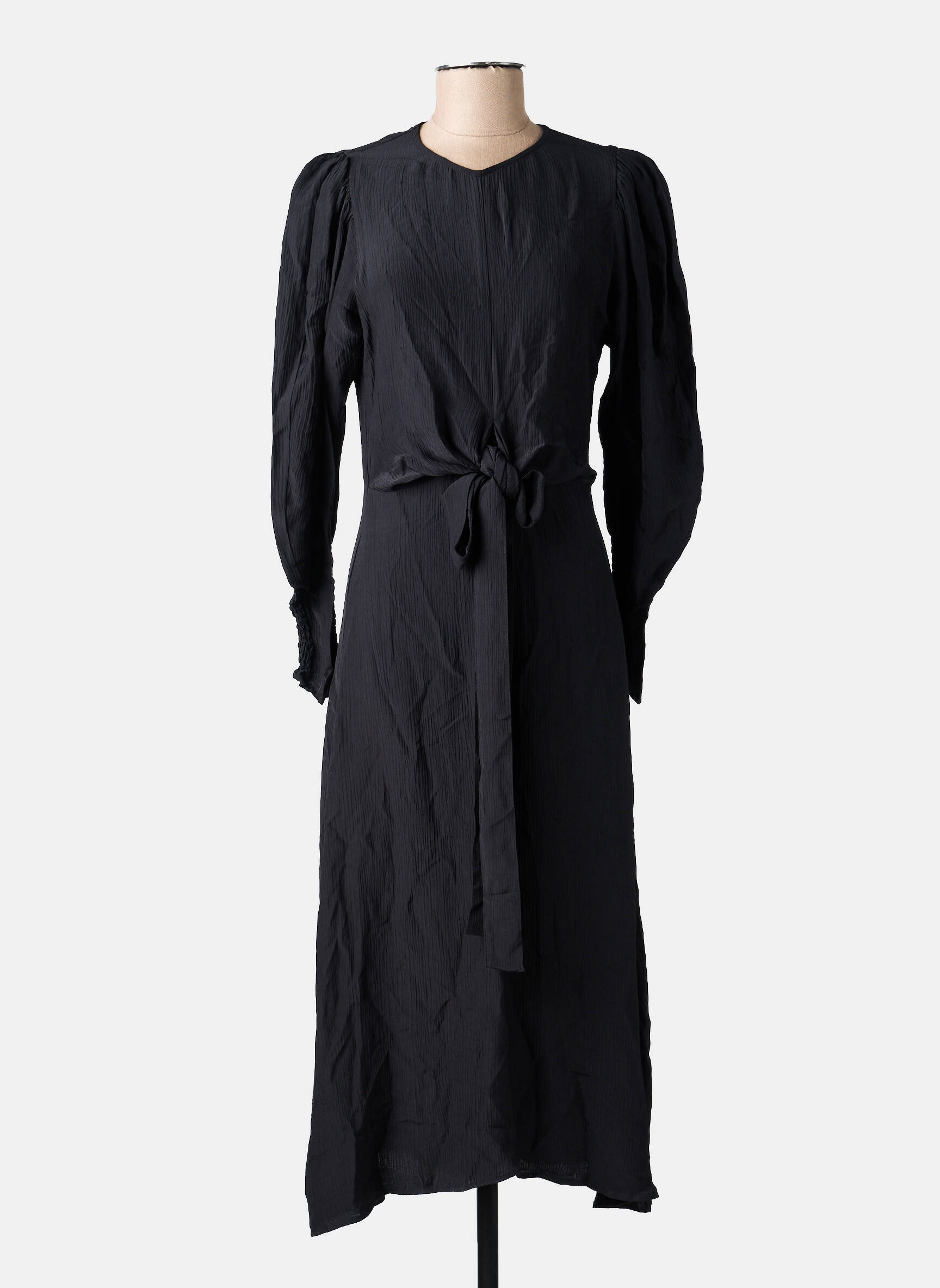 Rochie midi negru ASTRID BLACK LABEL femeie