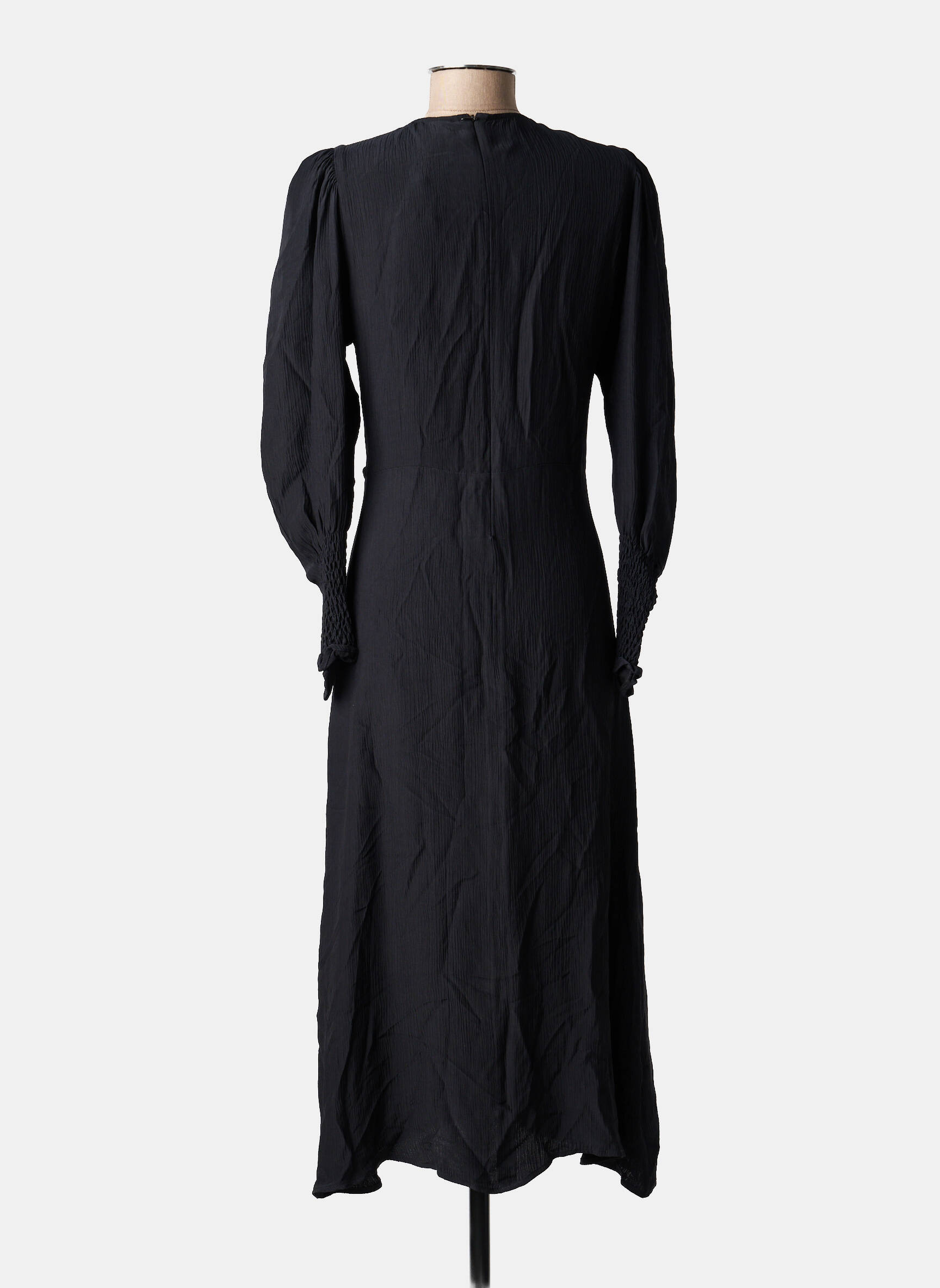 Rochie midi negru ASTRID BLACK LABEL femeie