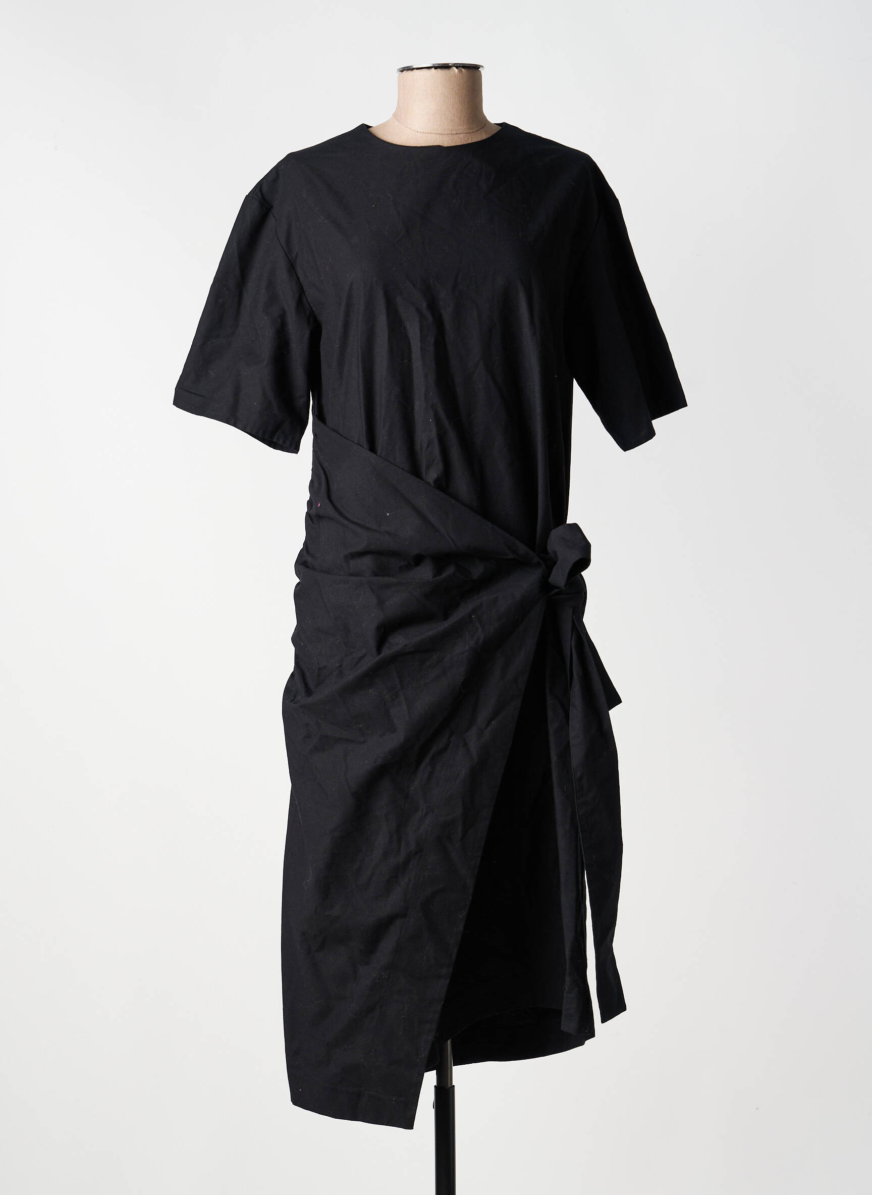 Rochie lungă negru YUGEN femeie