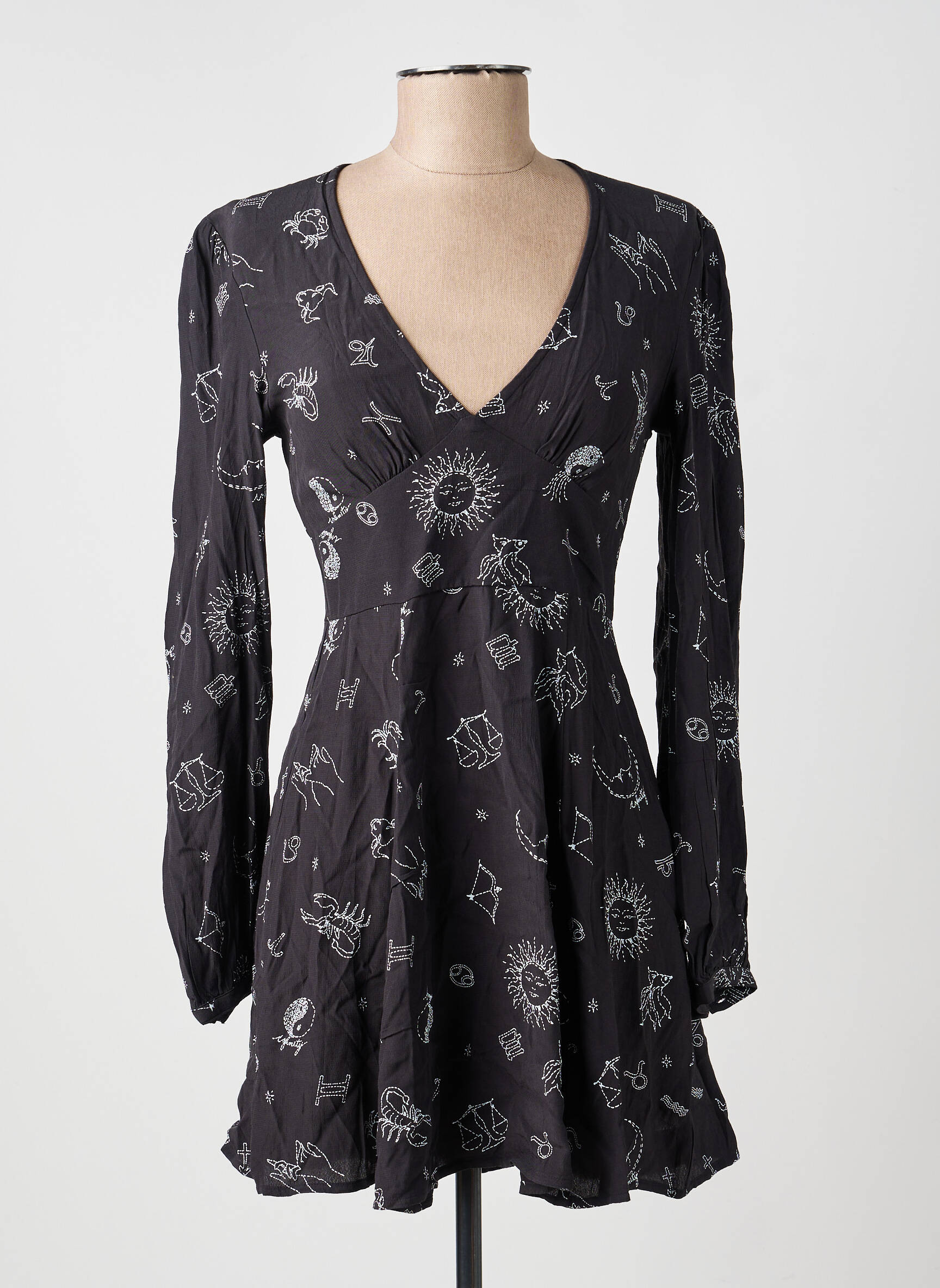 Rochie scurtă negru TALLY WEIJL femeie