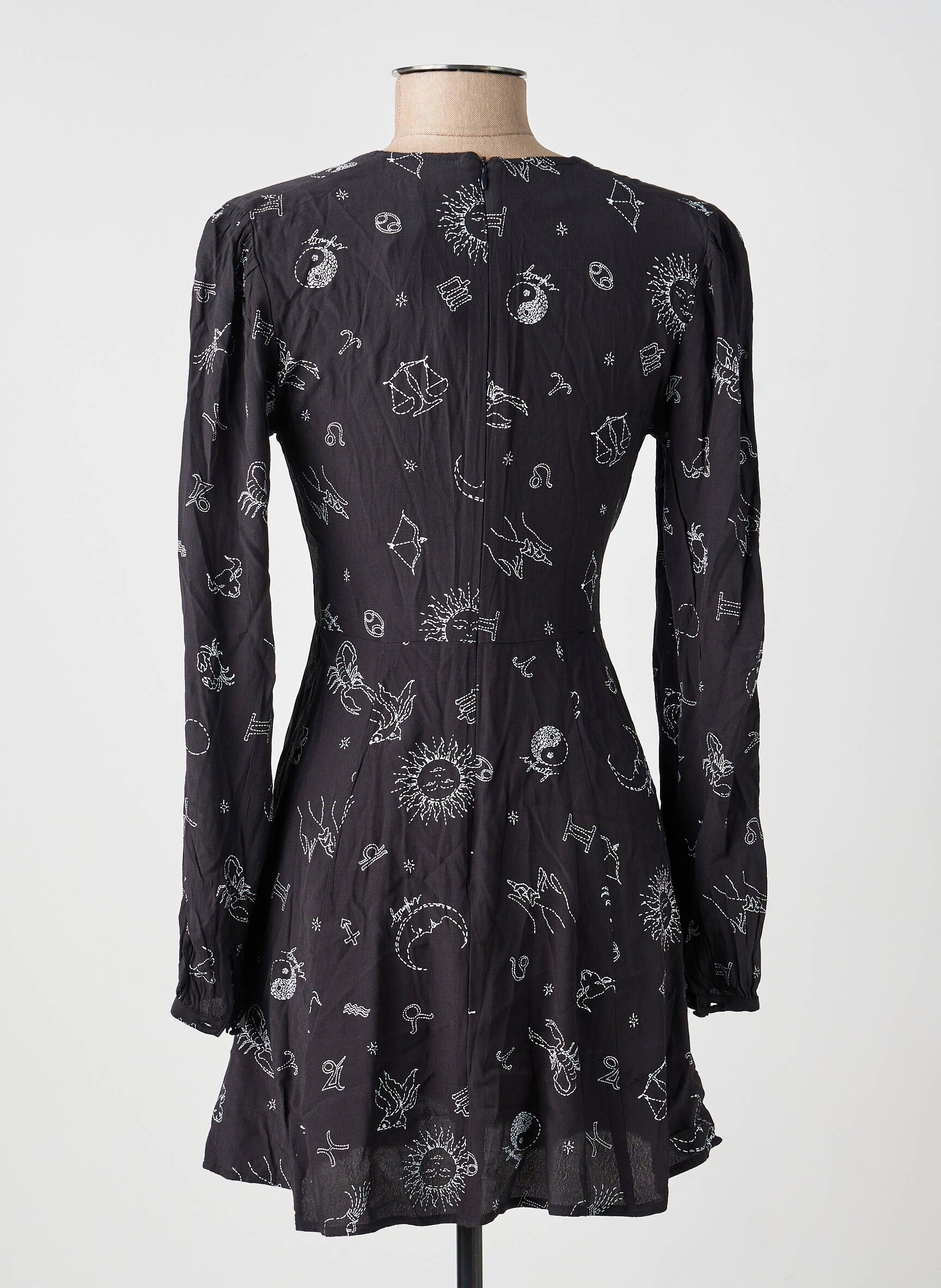 Rochie scurtă negru TALLY WEIJL femeie