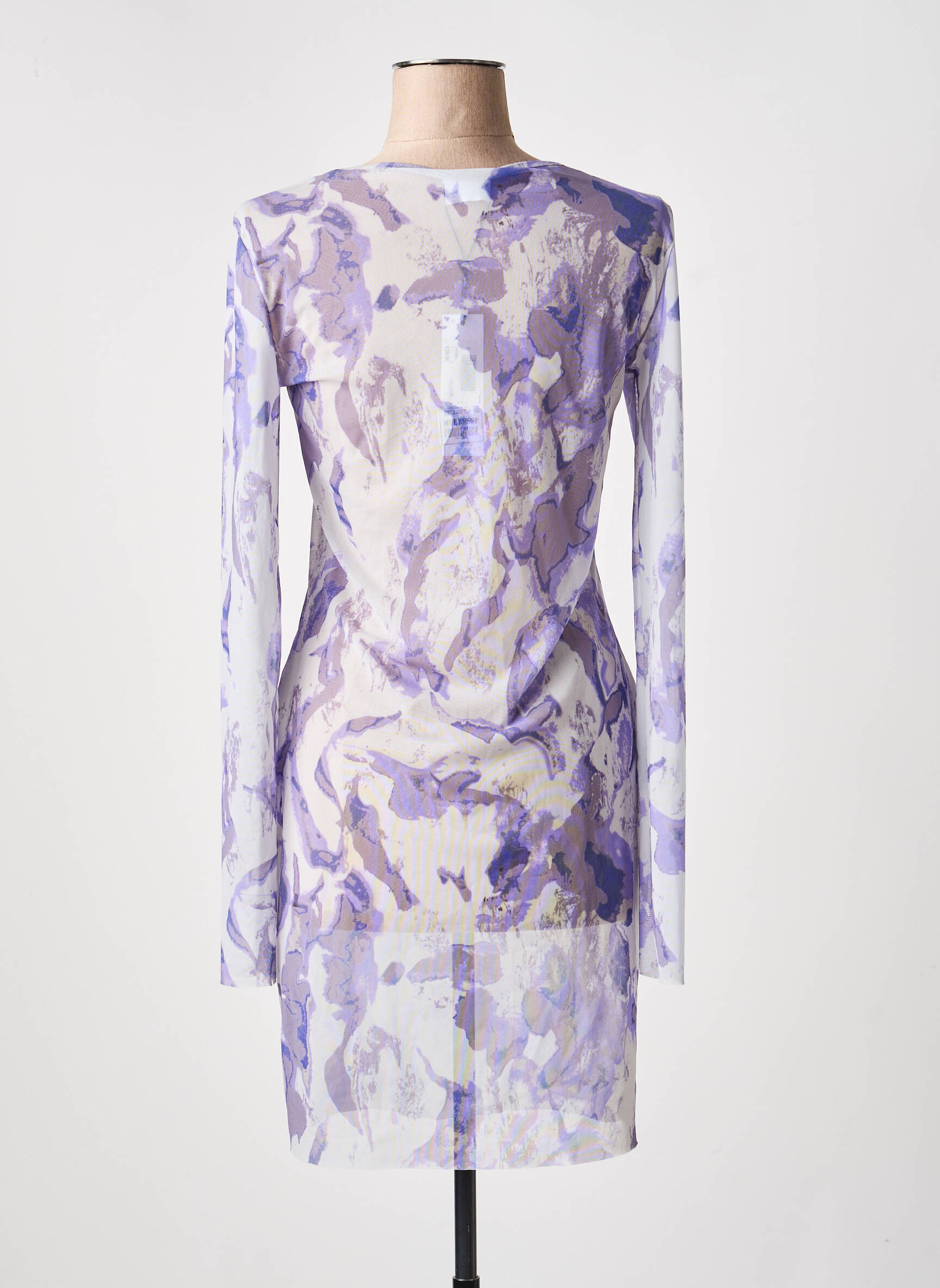 Rochie scurtă violet NOISY MAY femeie
